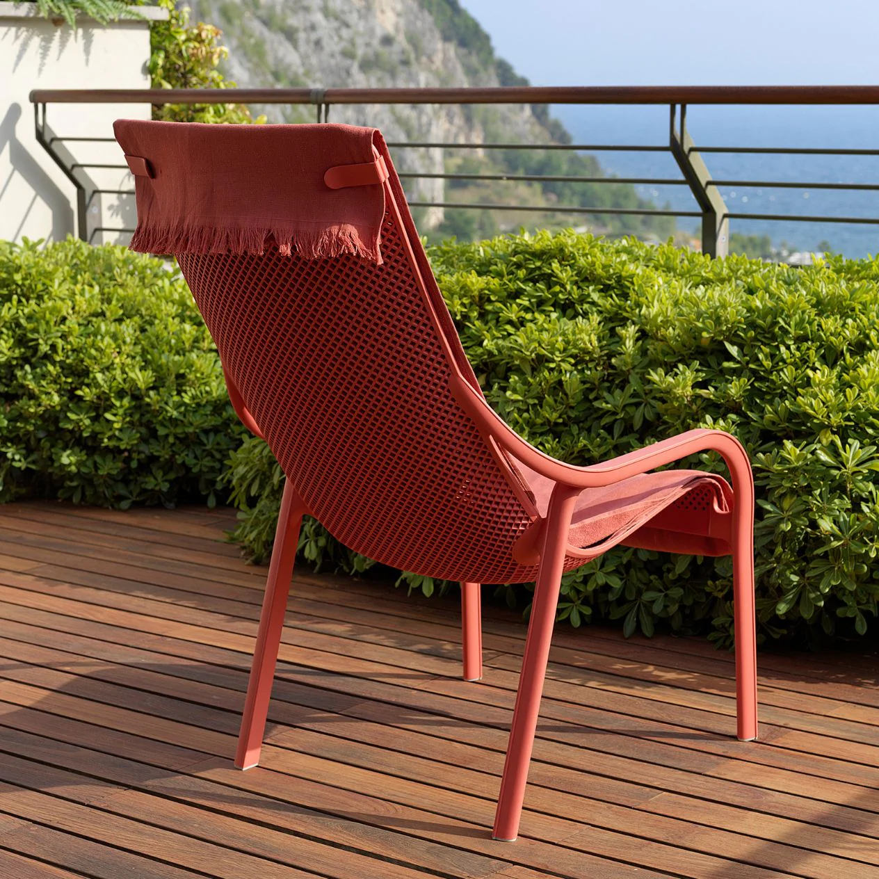 Nardi Net Outdoor Resin Balcony Lounge Chair - Image 7