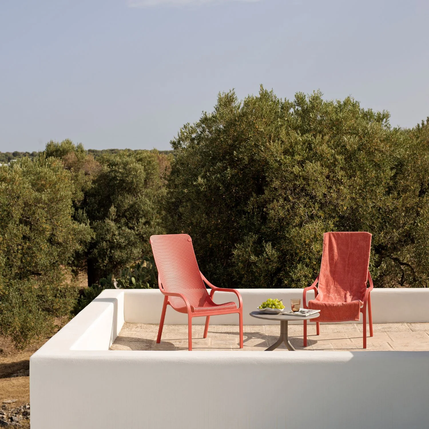 Nardi Net Outdoor Resin Balcony Lounge Chair - Image 8