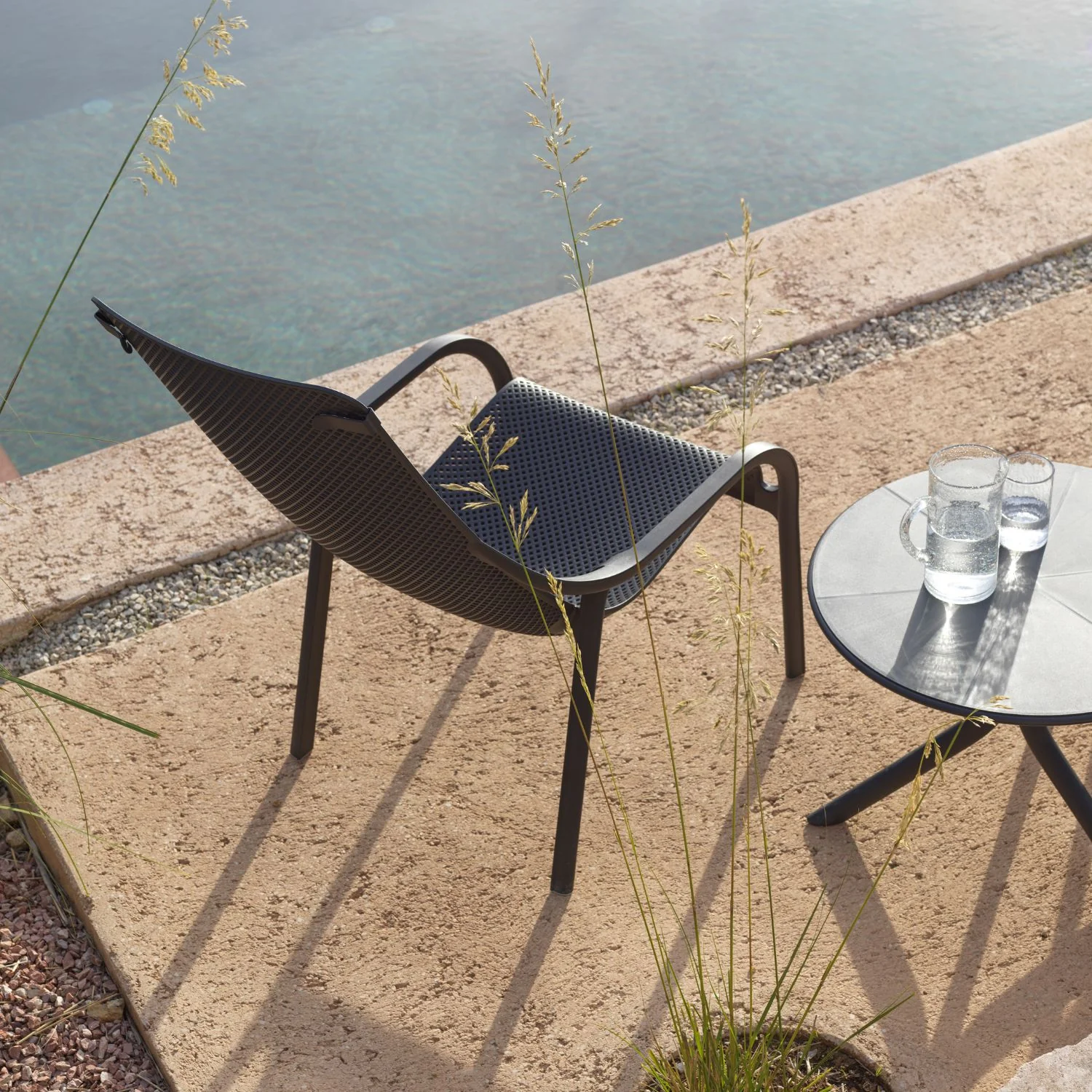 Nardi Net Outdoor Resin Balcony Lounge Chair - Image 9