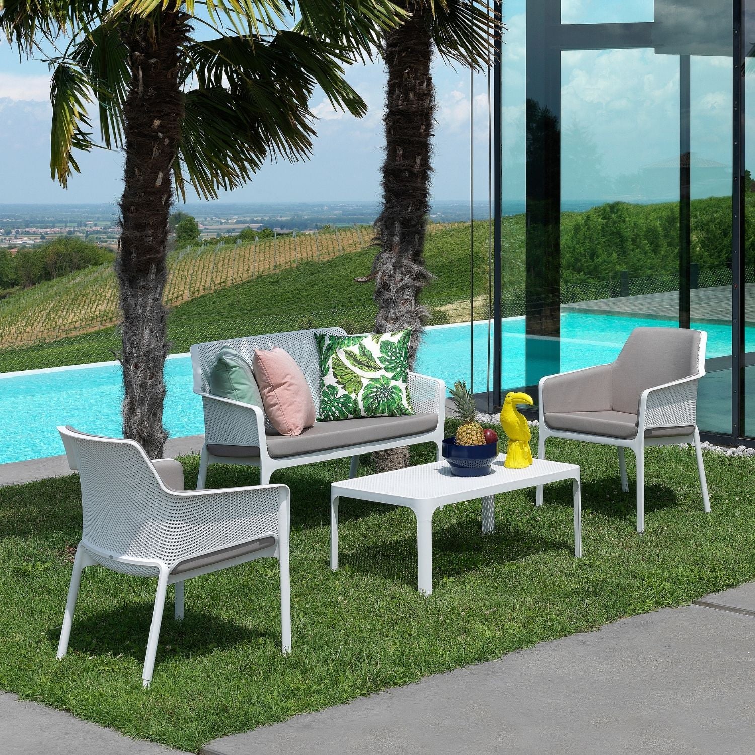 Nardi Net Outdoor Resin Balcony Relax Chair - Image 8