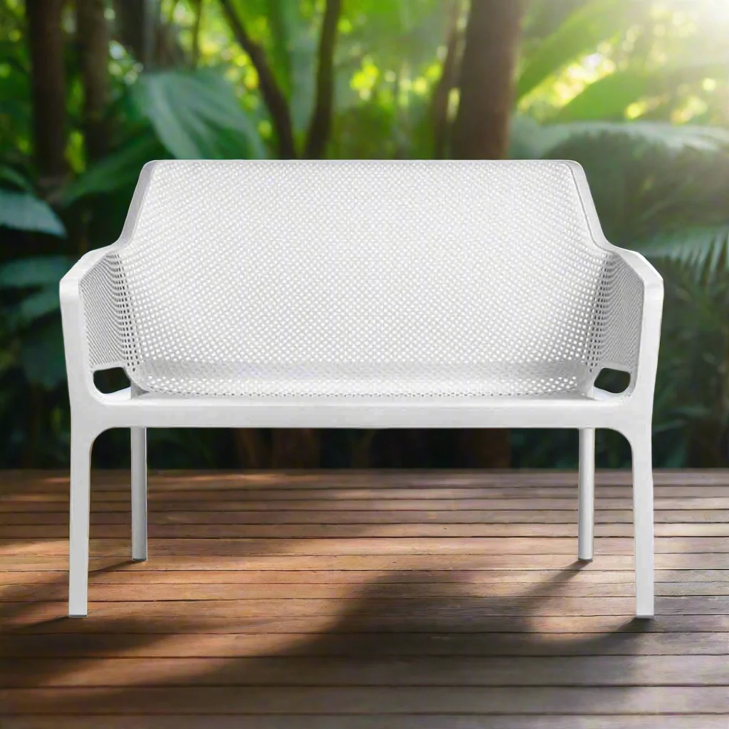 Nardi Net Outdoor Resin Bench 116 cm - Image 13