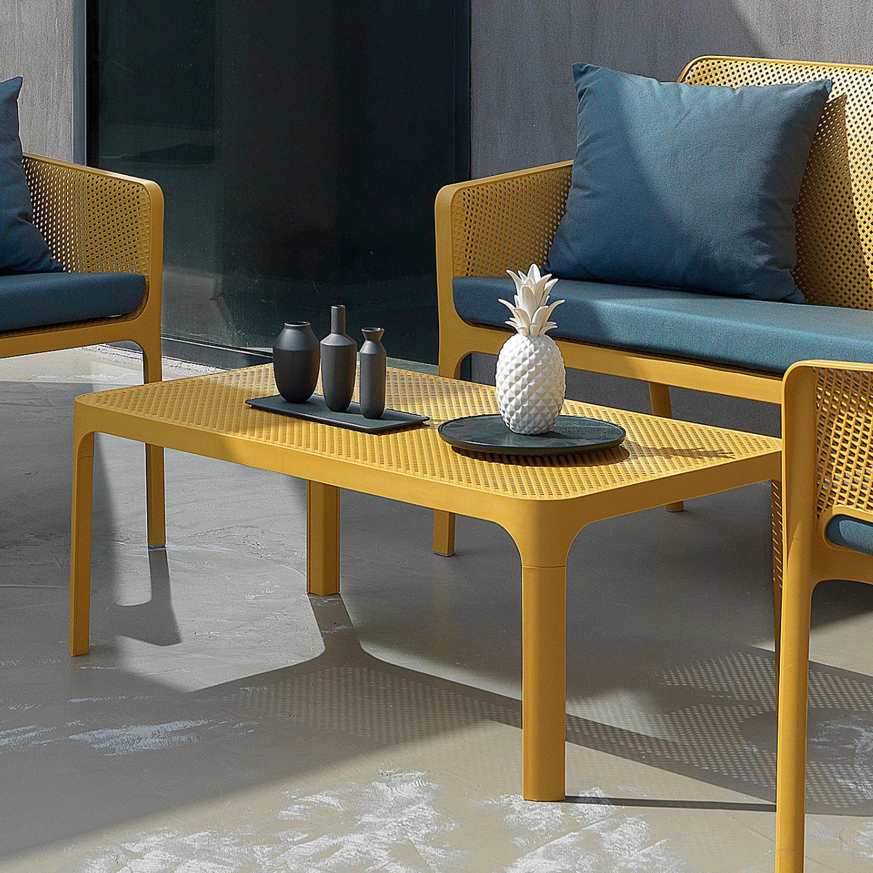 Nardi Net Outdoor Resin Coffee Table 100 cm - Image 8