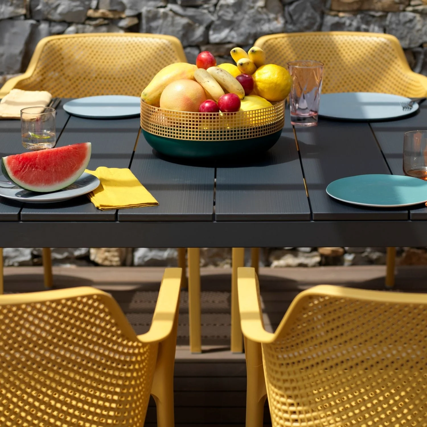 Nardi Net Outdoor Resin Dining Chair - Image 18