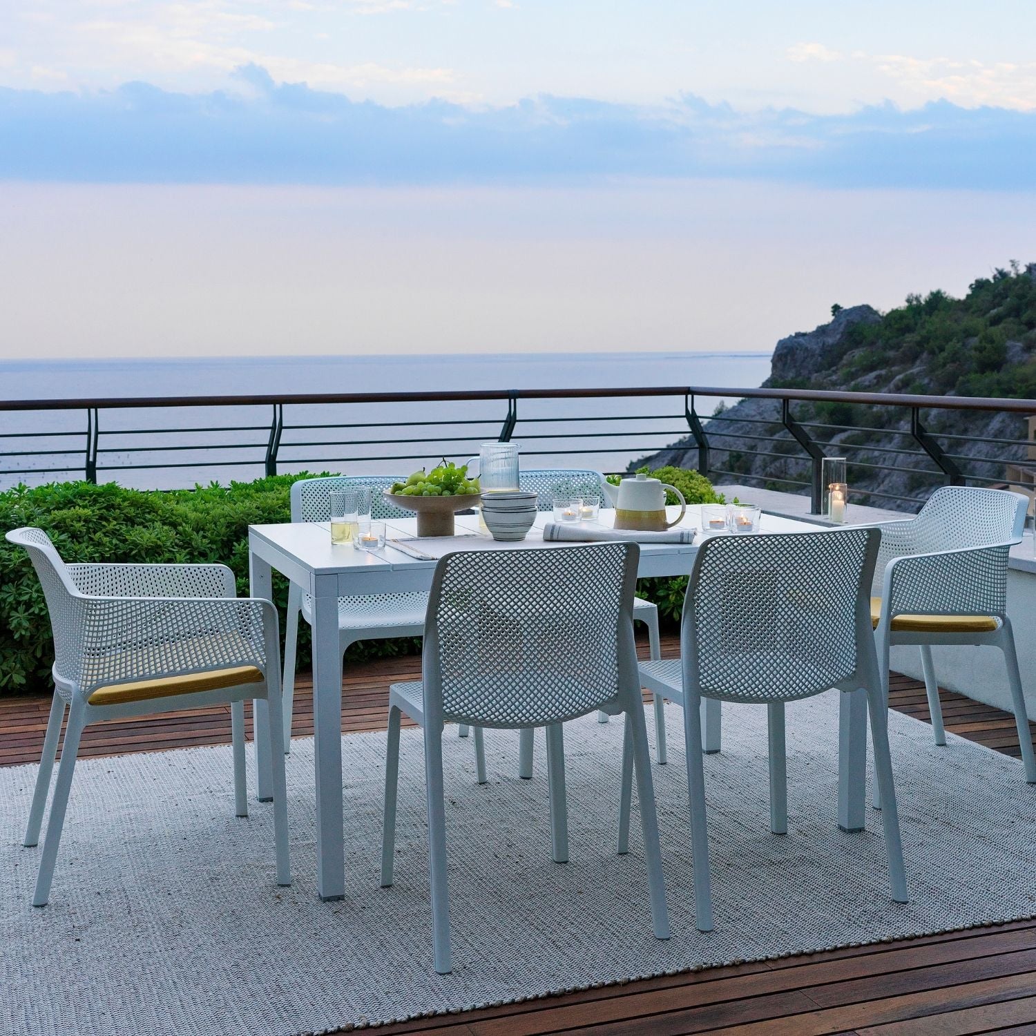 Nardi Net Outdoor Resin Dining Chair - Image 19