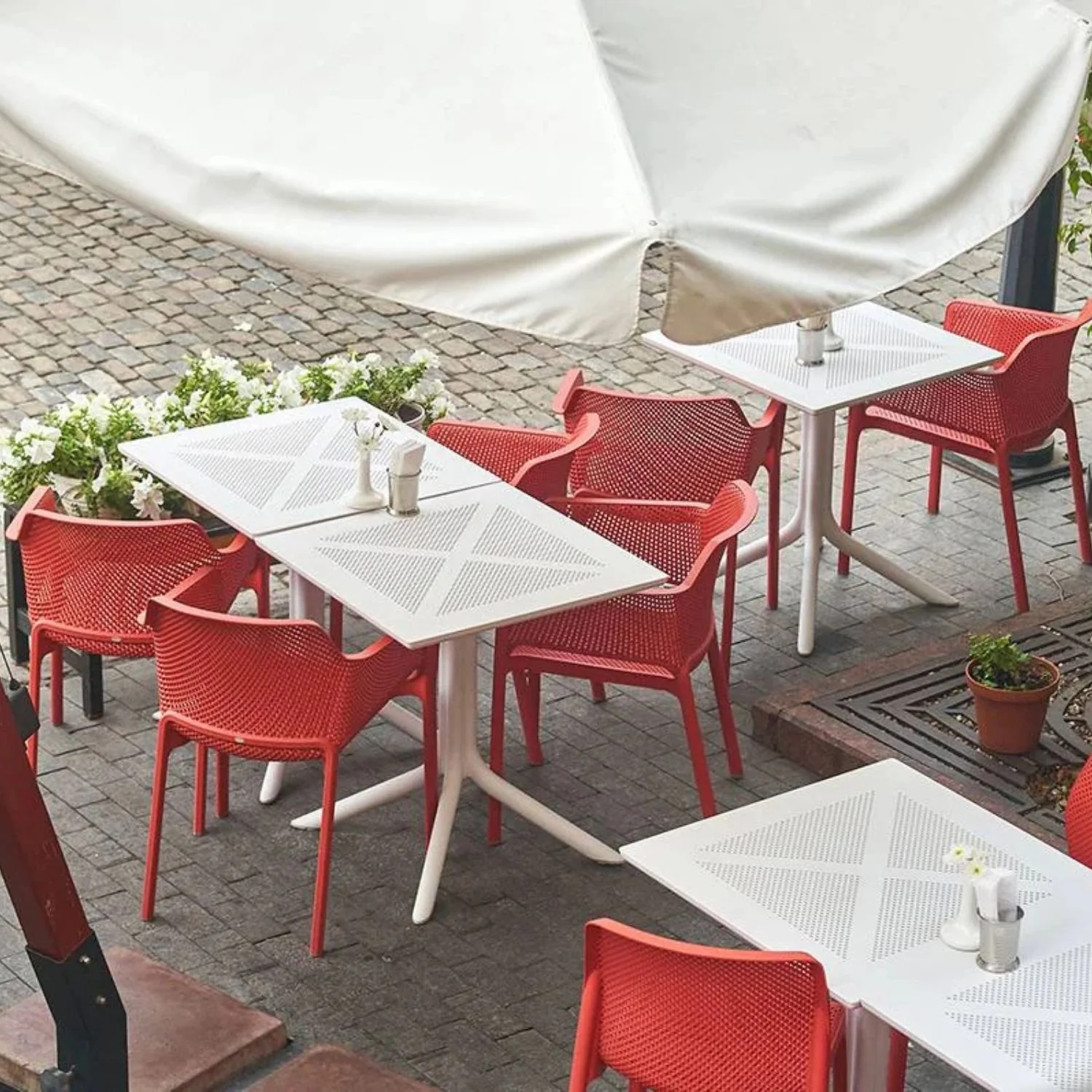 Nardi Net Outdoor Resin Dining Chair - Image 21