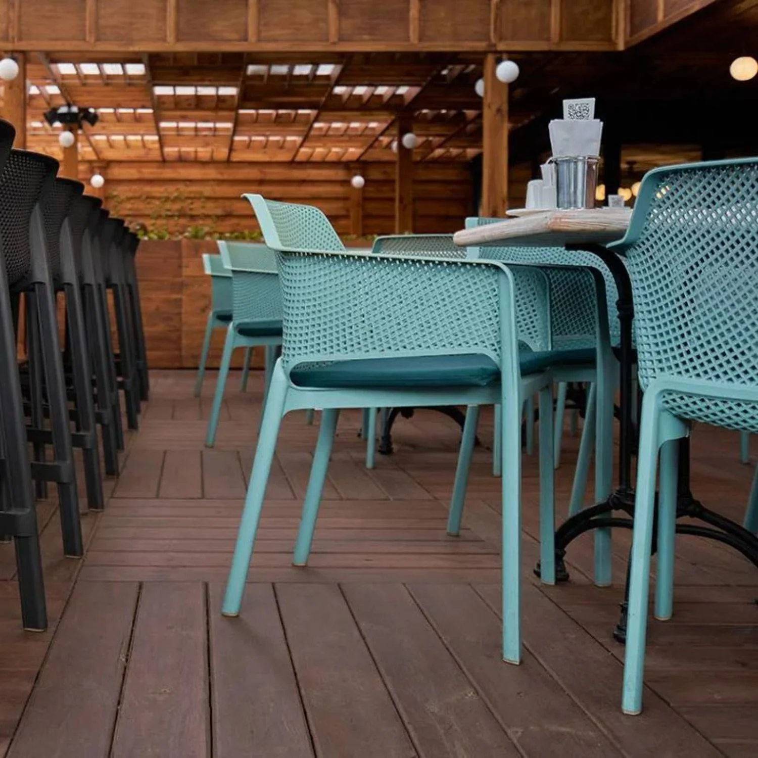 Nardi Net Outdoor Resin Dining Chair - Image 23