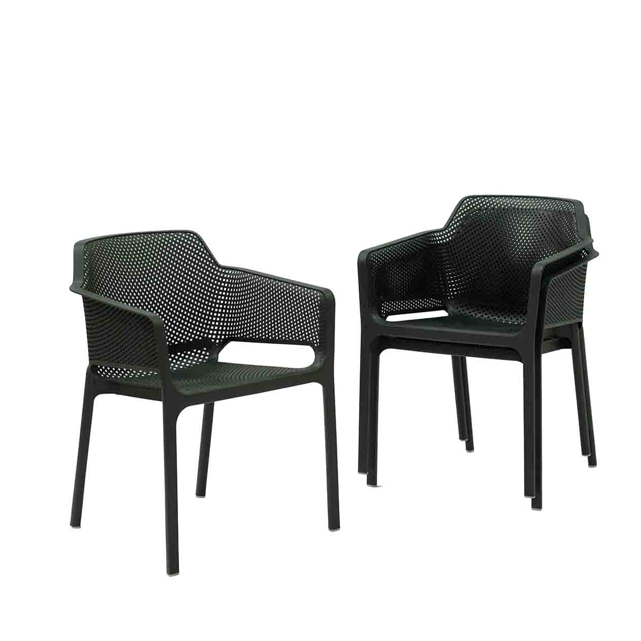 Nardi Net Outdoor Resin Dining Chair - Image 39