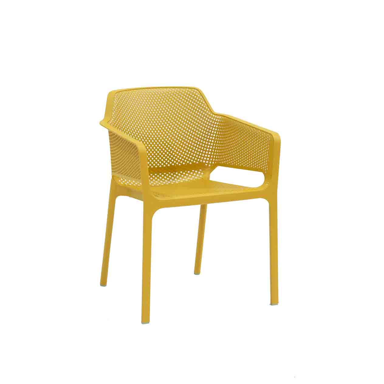 Nardi Net Outdoor Resin Dining Chair - Image 42