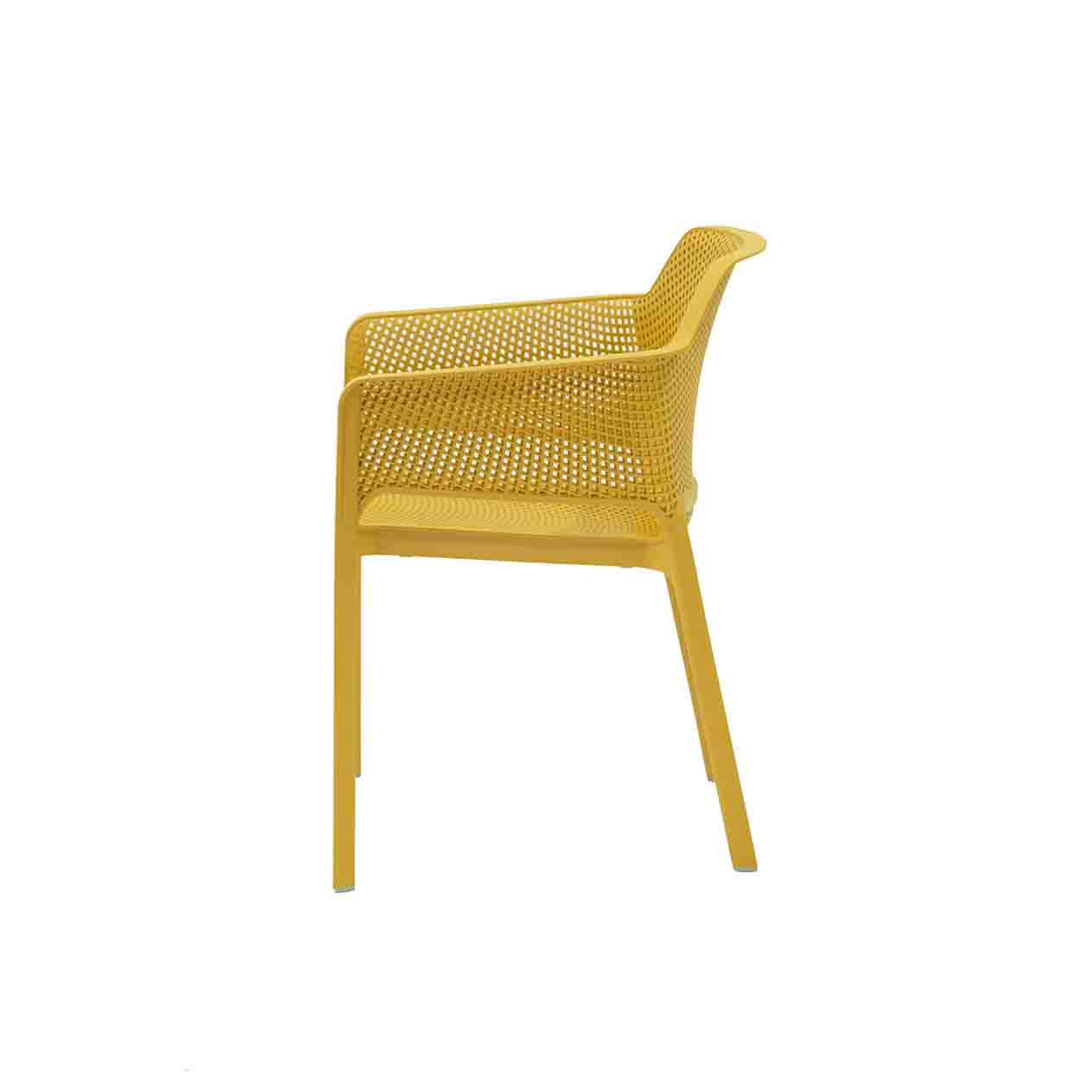 Nardi Net Outdoor Resin Dining Chair - Image 43