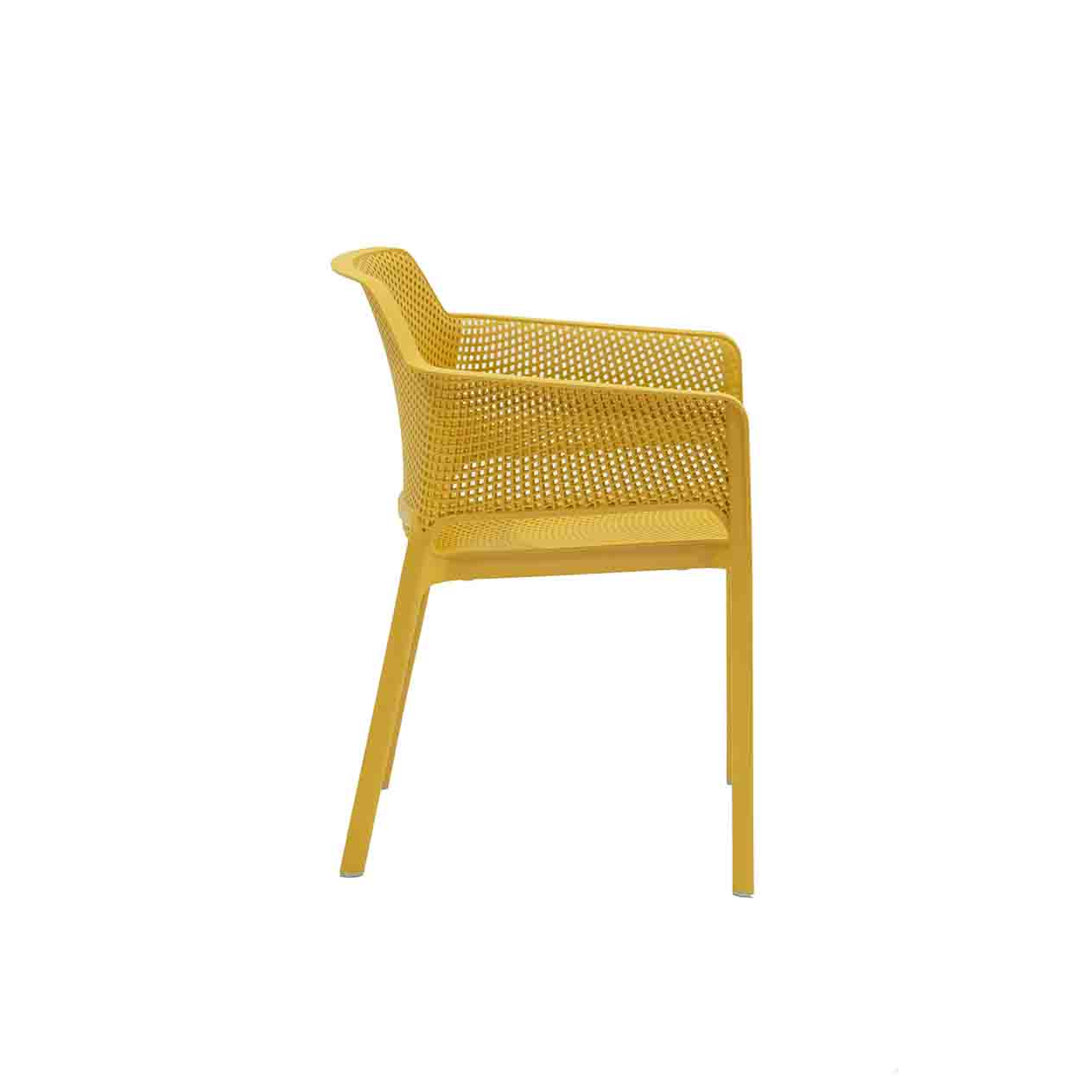Nardi Net Outdoor Resin Dining Chair - Image 44