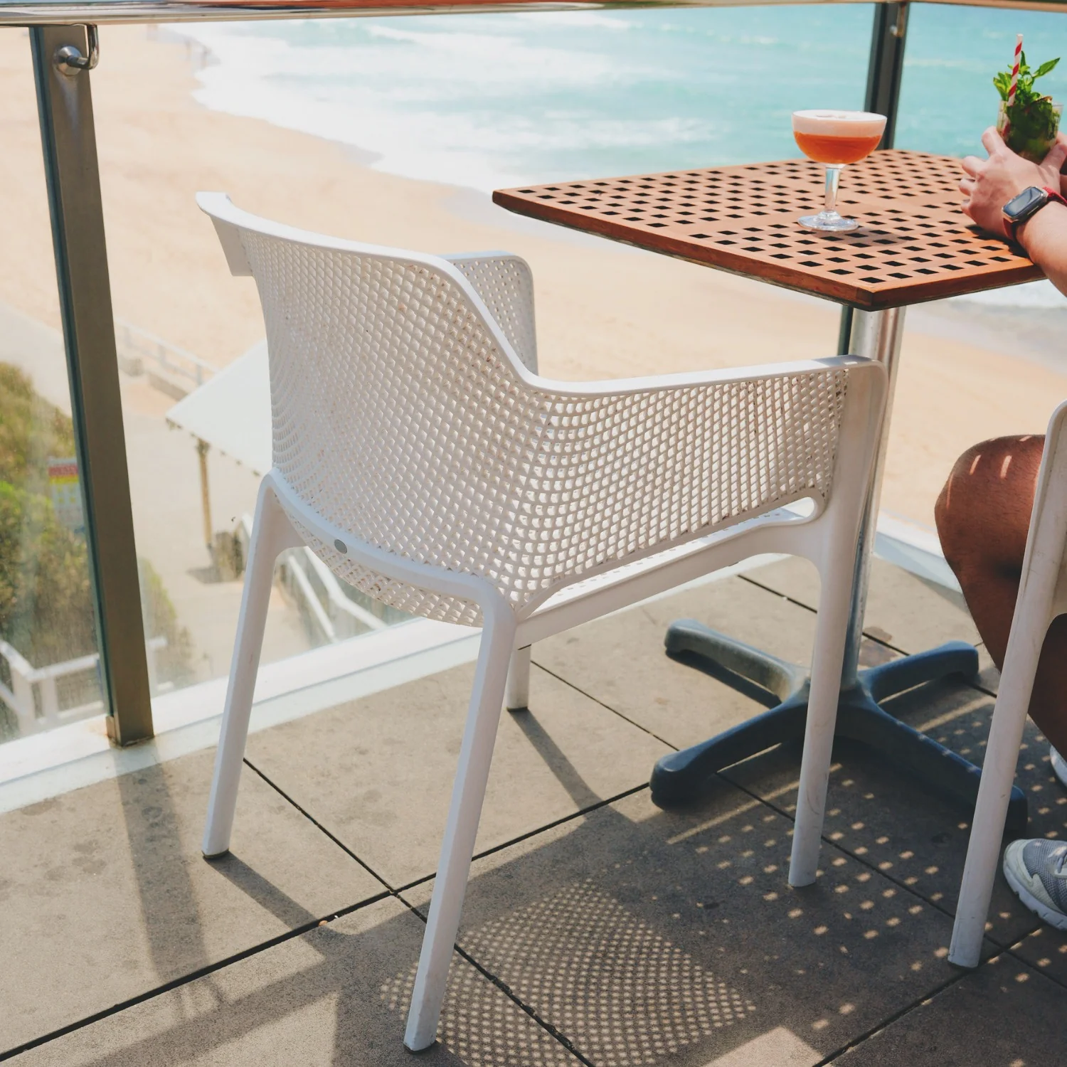 Nardi Net Outdoor Resin Dining Chair - Image 9