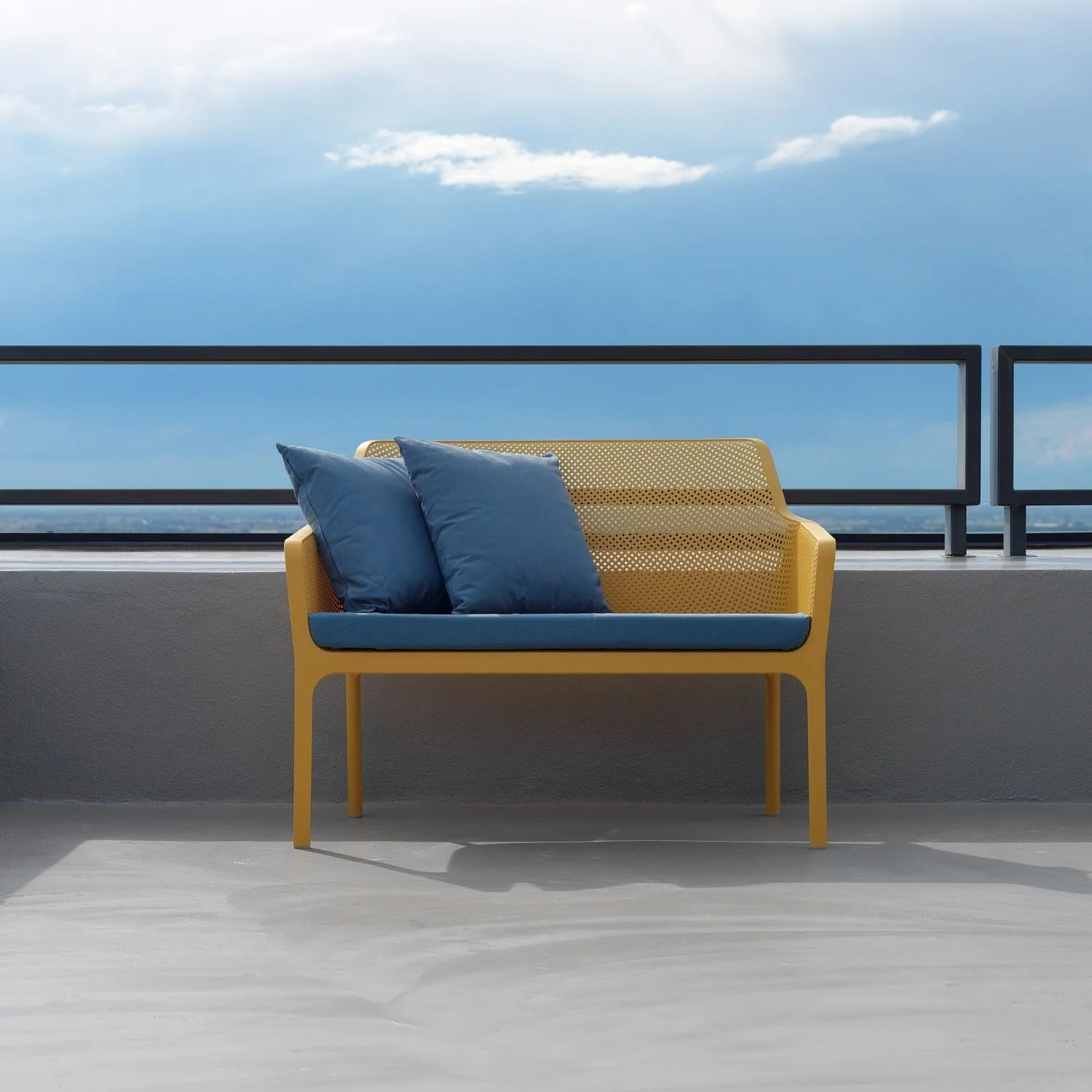 Nardi Net Outdoor Bench Seat Cushion - Image 4