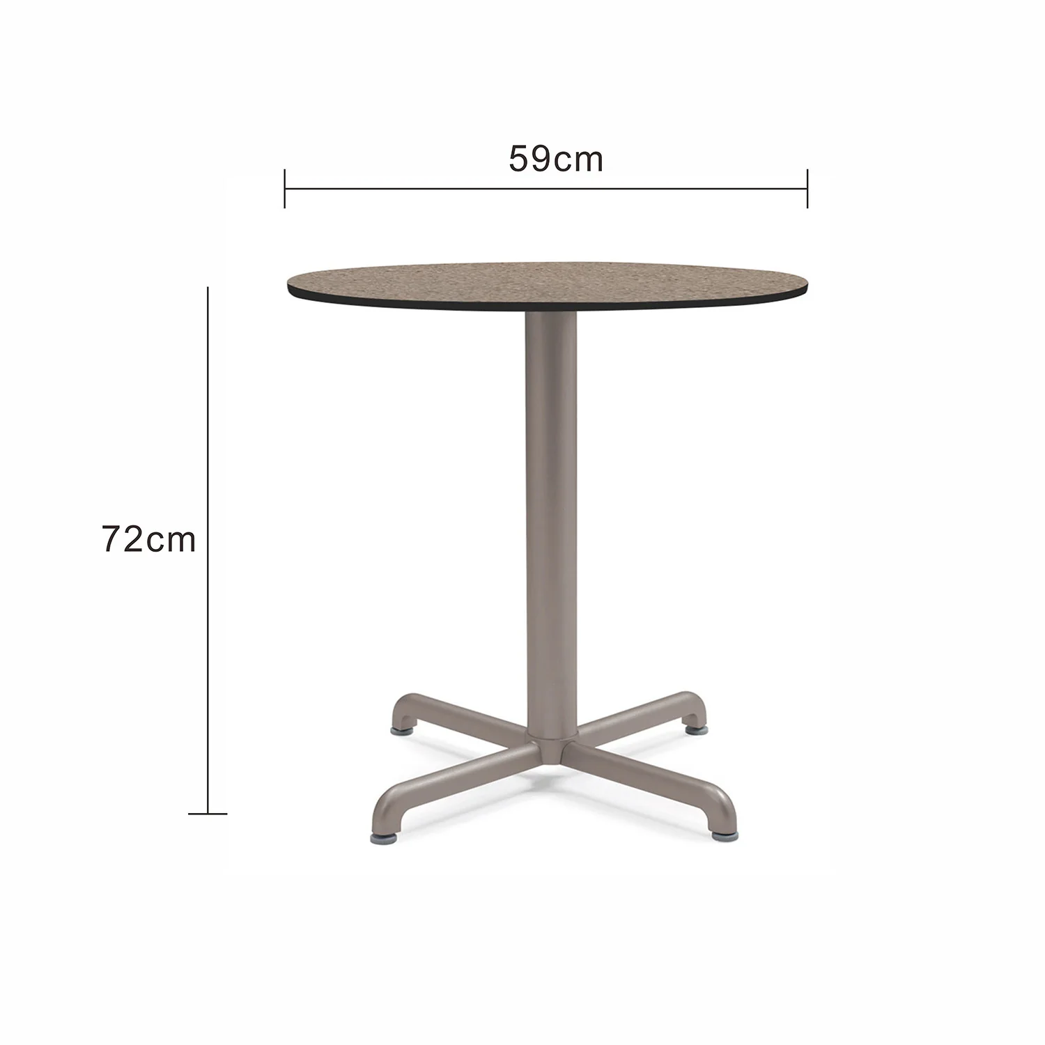 Nardi Calice Outdoor Aluminium Round Dining Table with High Pressure Laminate Top - Image 16