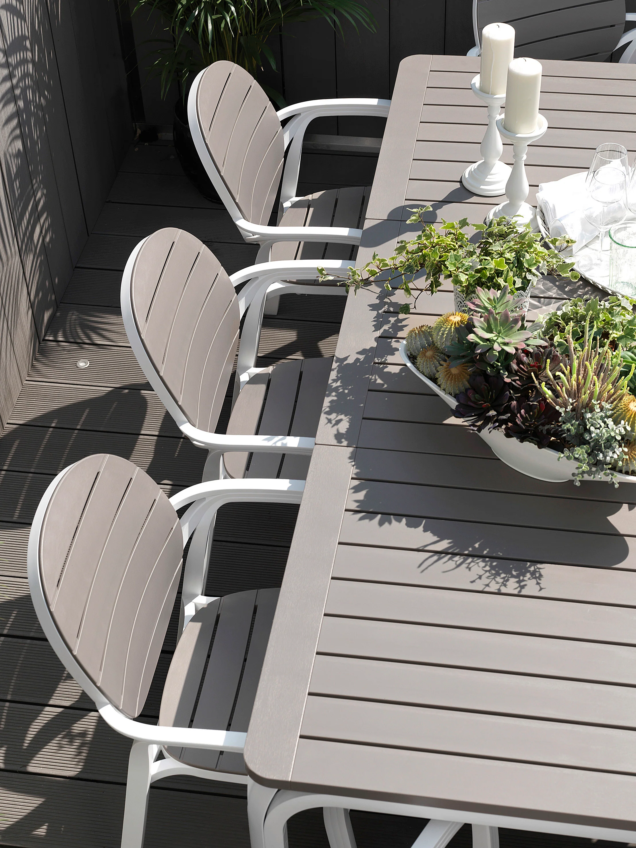 Nardi Palma Outdoor Resin Dining Chair - Image 5
