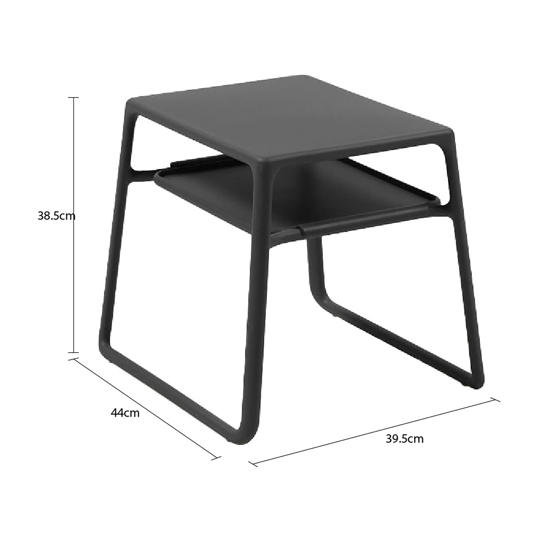 Nardi Pop Outdoor Resin Coffee Table 39.5 cm - Image 8