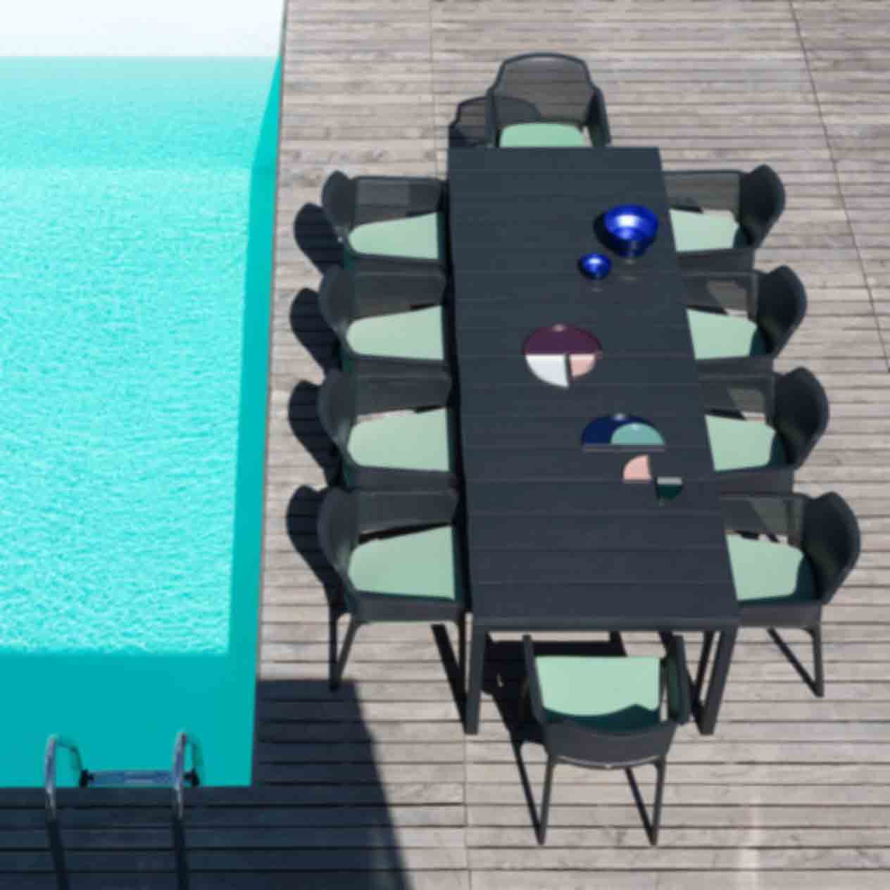 Nardi Rio Outdoor Resin Extension Dining Table 210/280 cm - Image 3