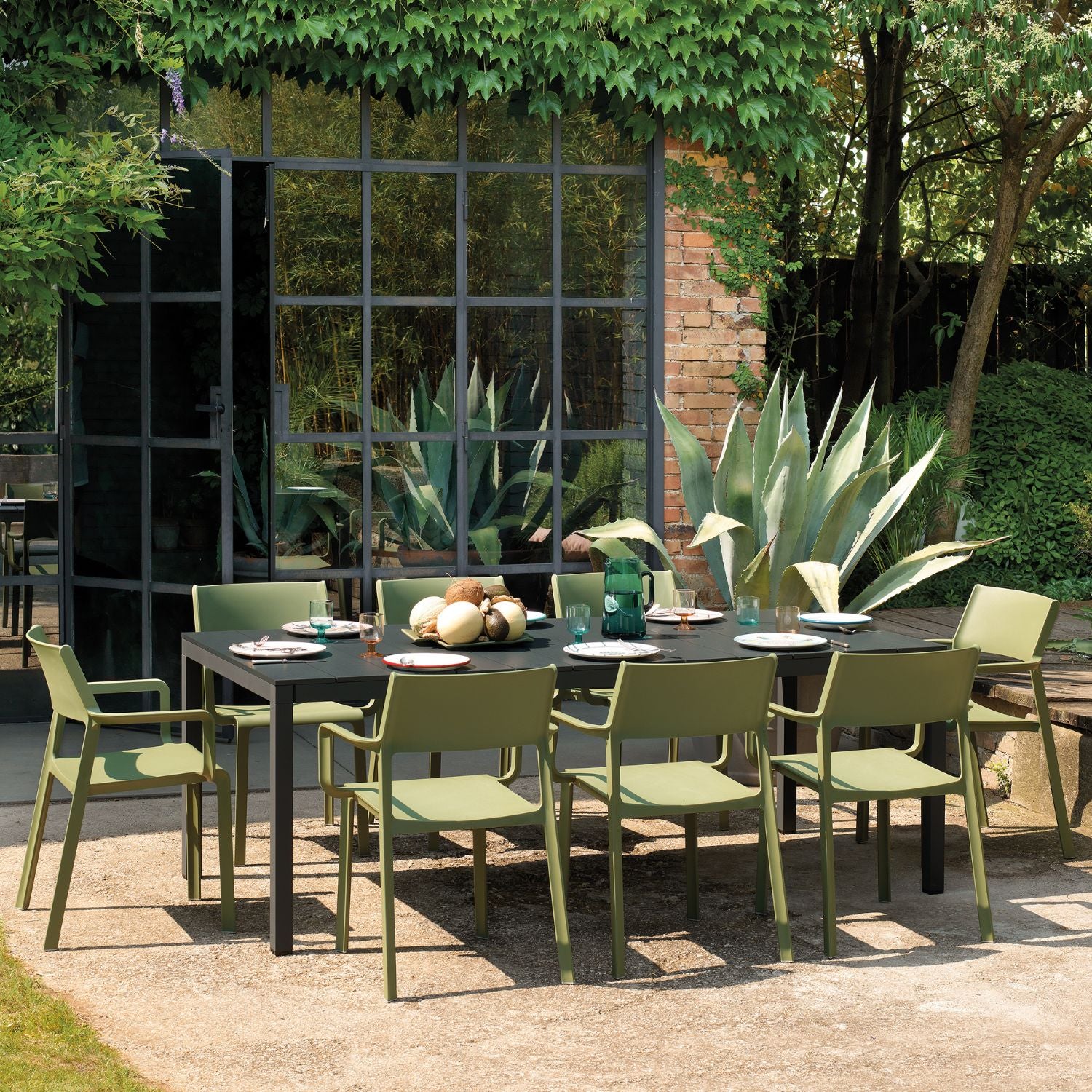 Nardi Rio Outdoor Aluminiun Extension Dining Table 210/280 cm - Image 5