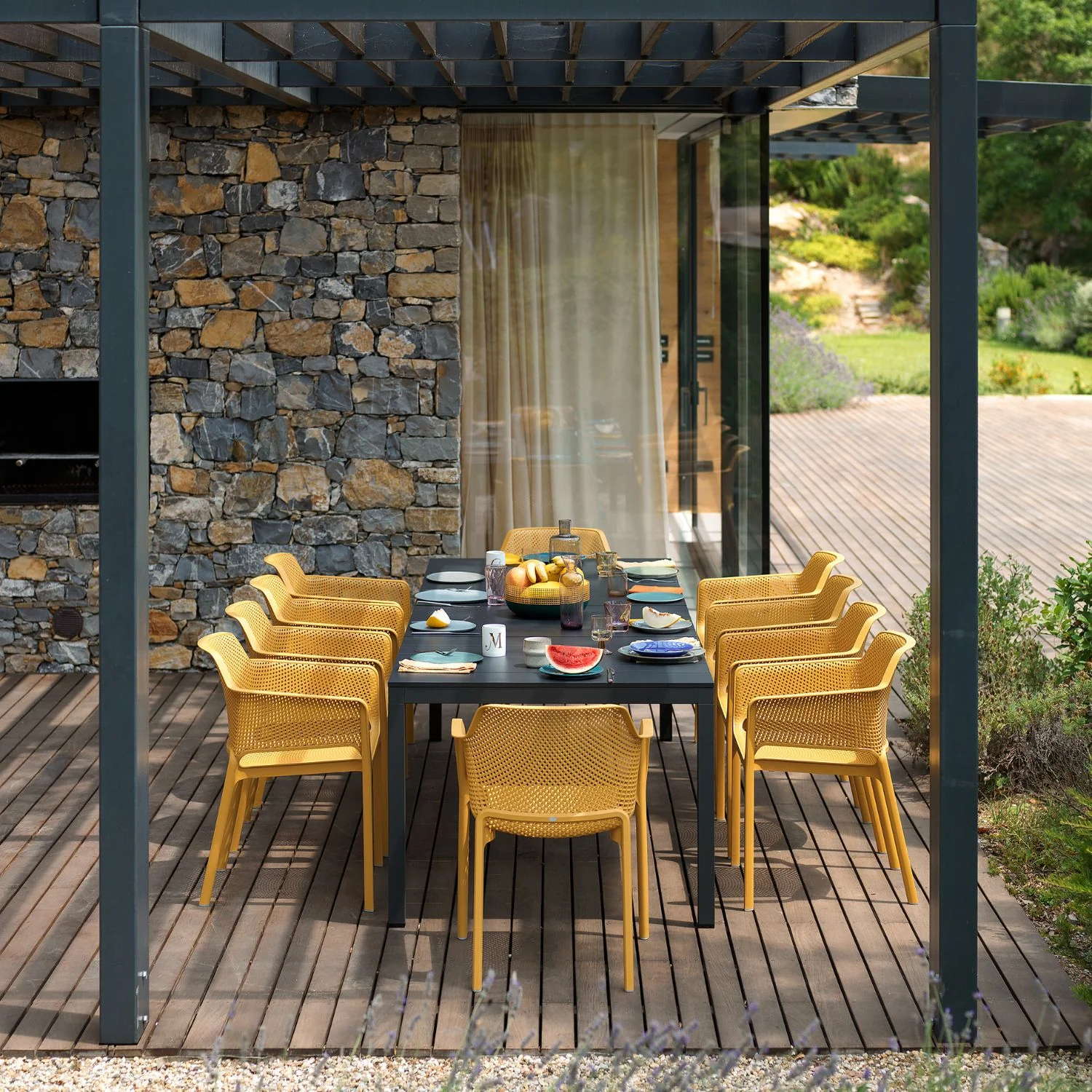 Nardi Rio Outdoor Aluminiun Extension Dining Table 210/280 cm - Image 6