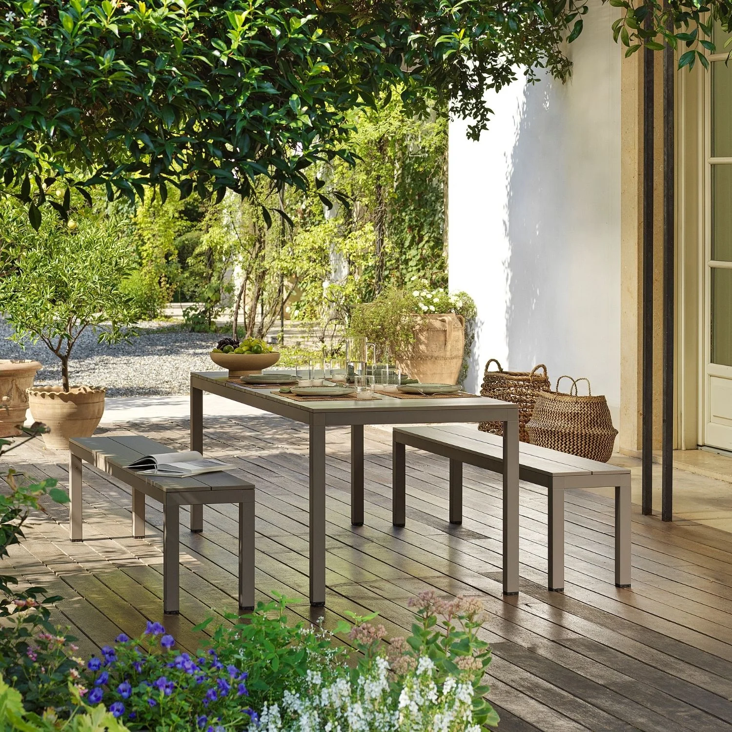 Nardi Rio Outdoor Aliminium Bench 195.5 cm - Image 4