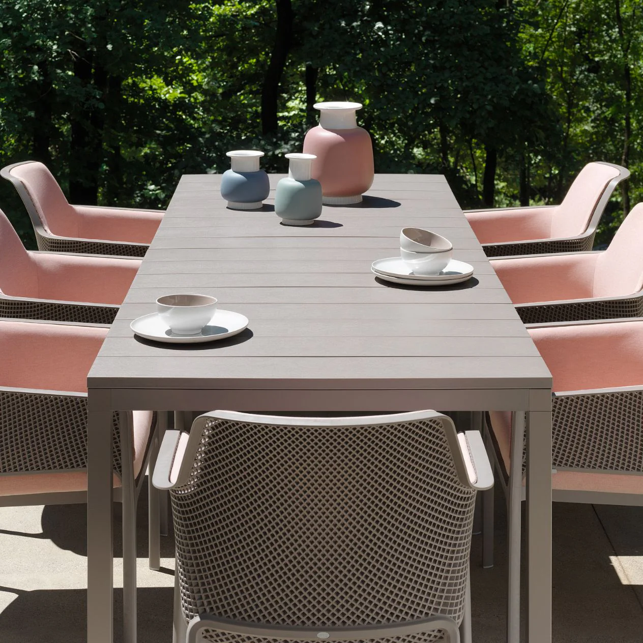 Nardi Rio Outdoor Outdoor Resin Extension Dining Table 140/210 cm - Image 4