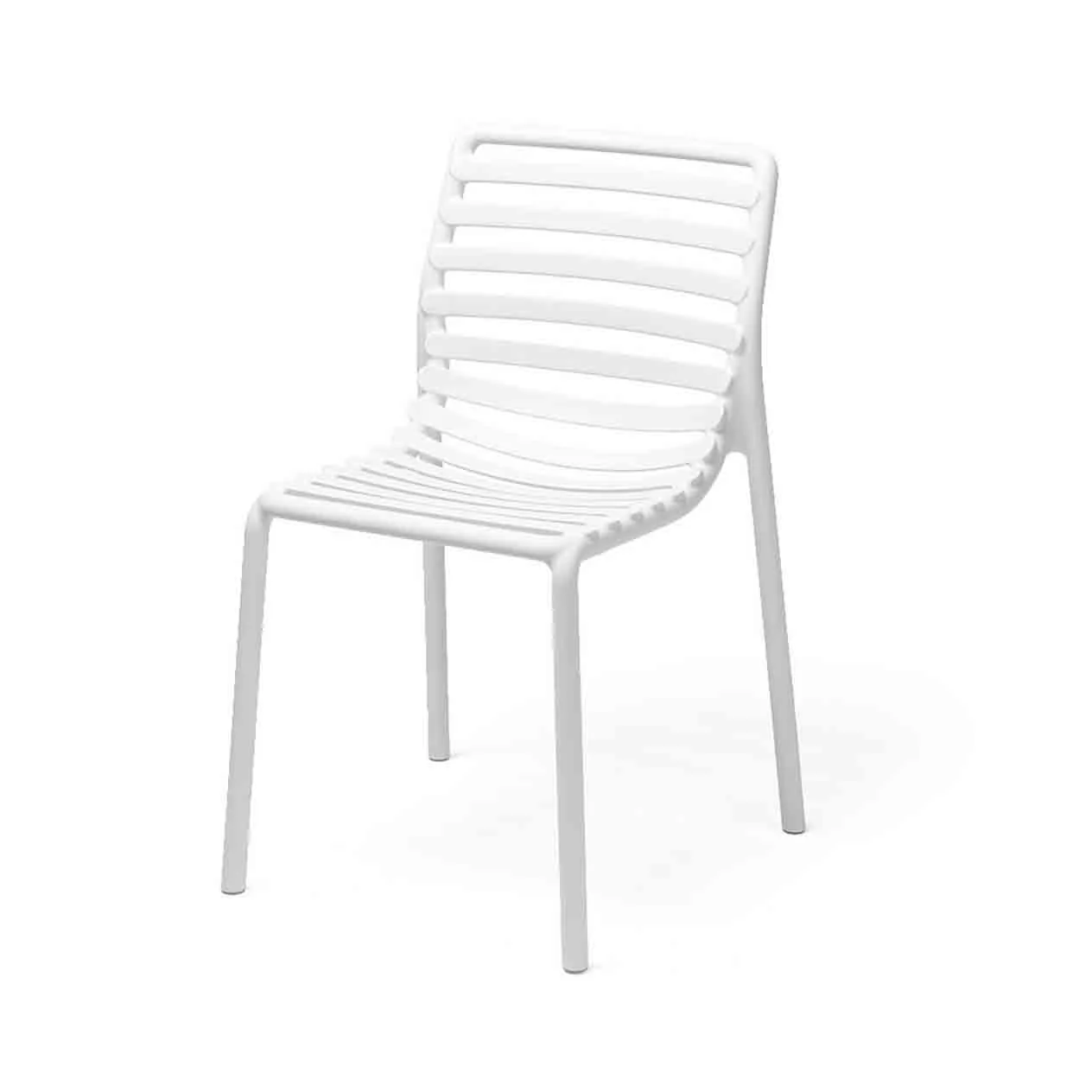 Nardi Doga Outdoor Resin Armless Dining Chair - Image 11