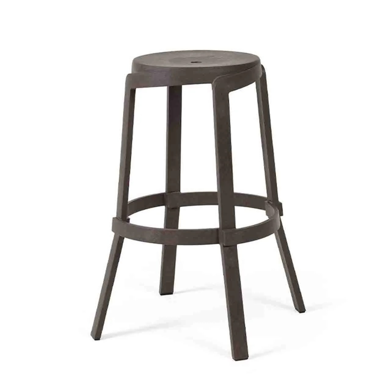 Nardi Stack Outdoor Resin Bar Stool - Image 4
