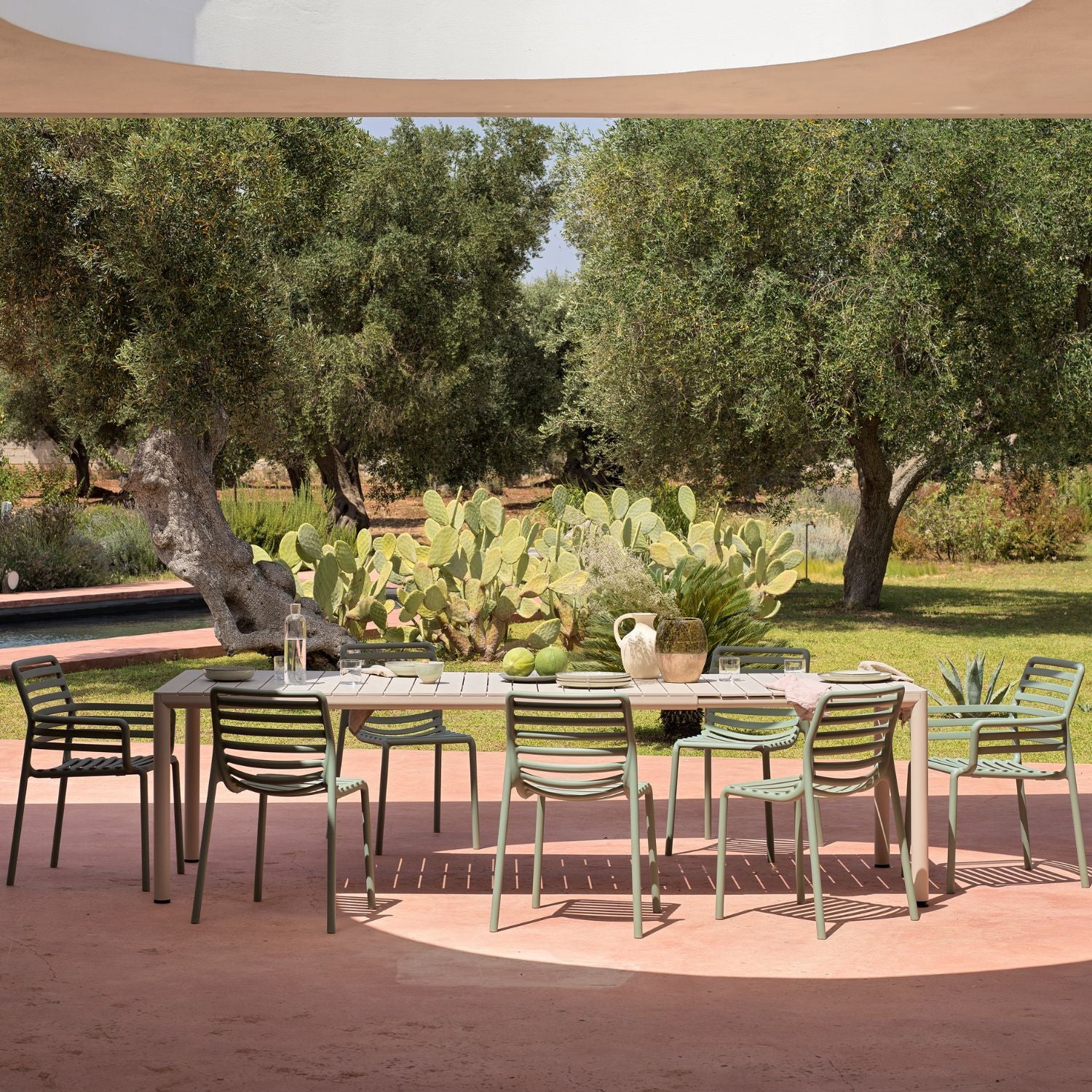 Nardi Tevere Outdoor Resin Extension Dining Table 211/275x100 cm - Image 10