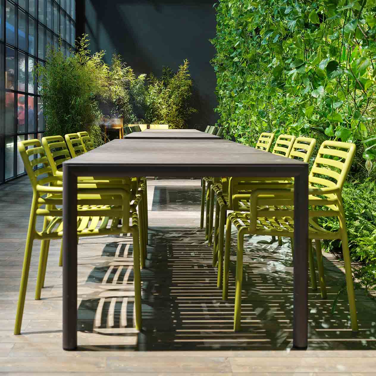 Nardi Tevere Outdoor Resin Extension Dining Table 211/275x100 cm - Image 3