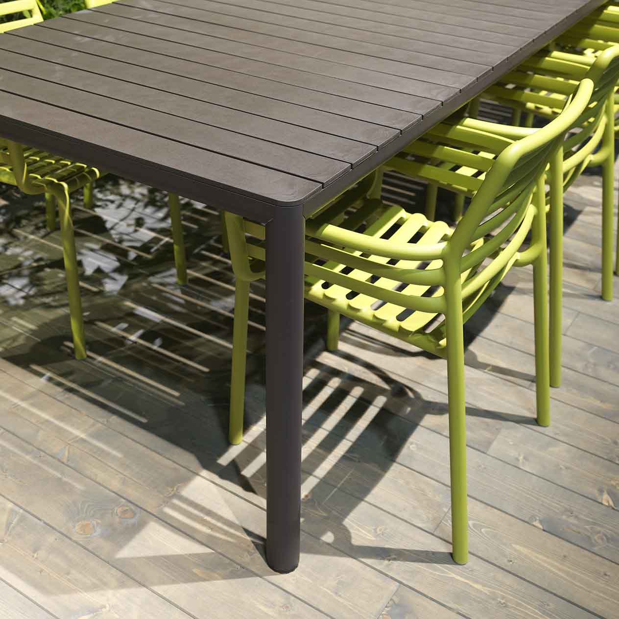 Nardi Tevere Outdoor Resin Extension Dining Table 211/275x100 cm - Image 4