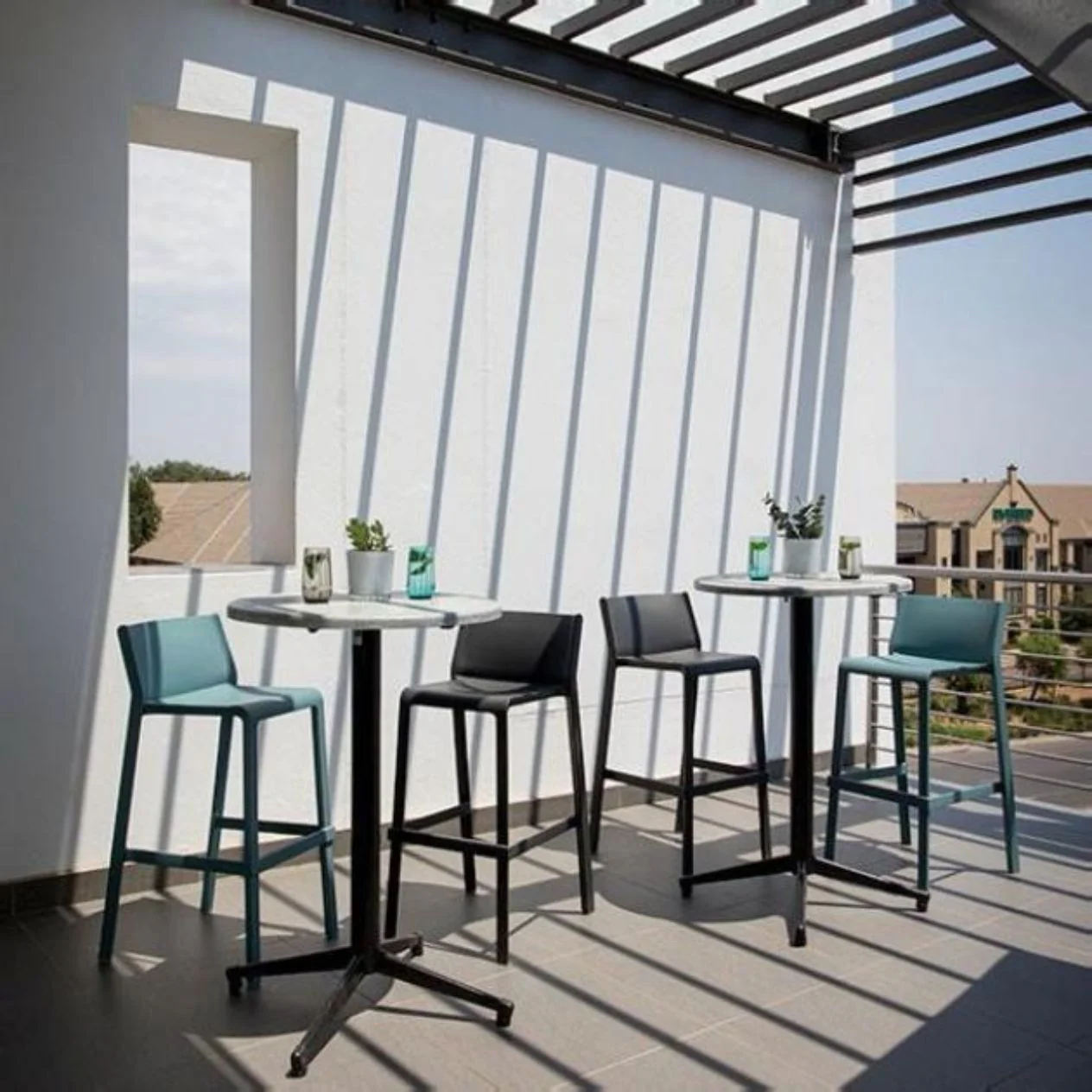 Nardi Trill Outdoor Resin Bar Stool - Image 9
