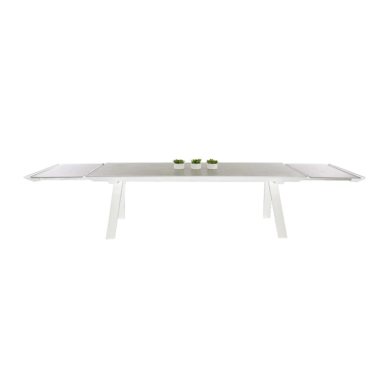 Neverland II Outdoor Ceramic Extension Dining Table 240/350 cm - Image 11