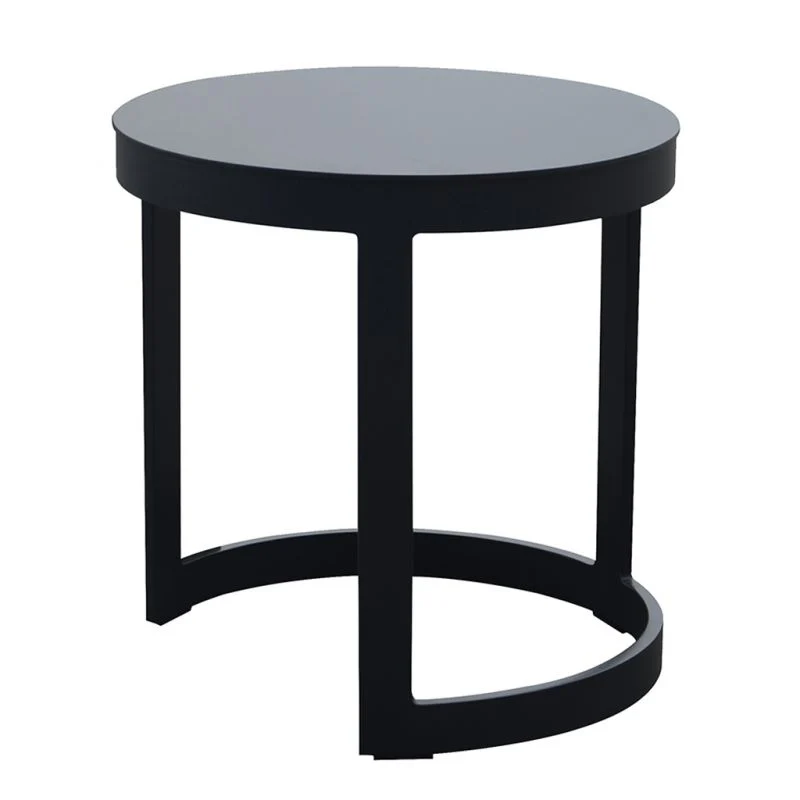 Neverland Outdoor Aluminium Round Side Table 2 Pcs Setting - Image 6