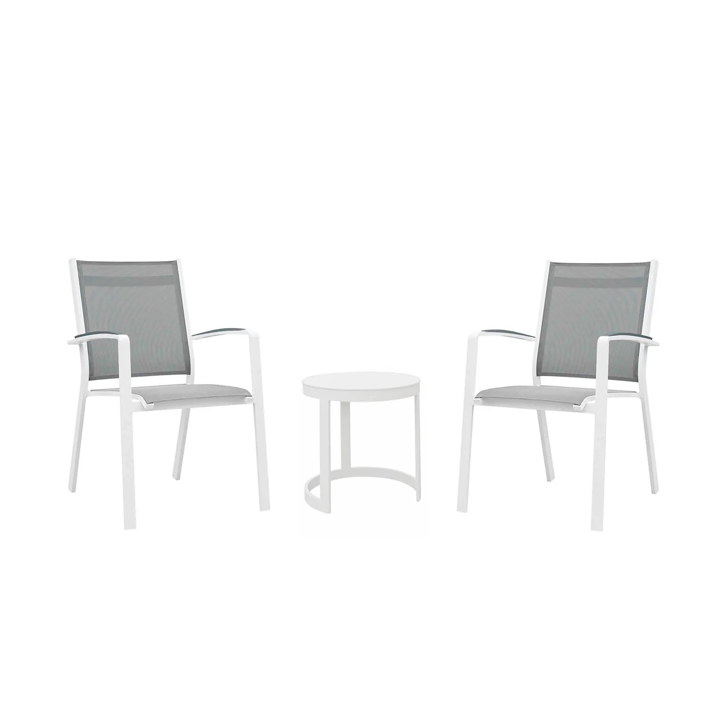Neverland Side Table Cosmo Chair Outdoor Balcony Setting