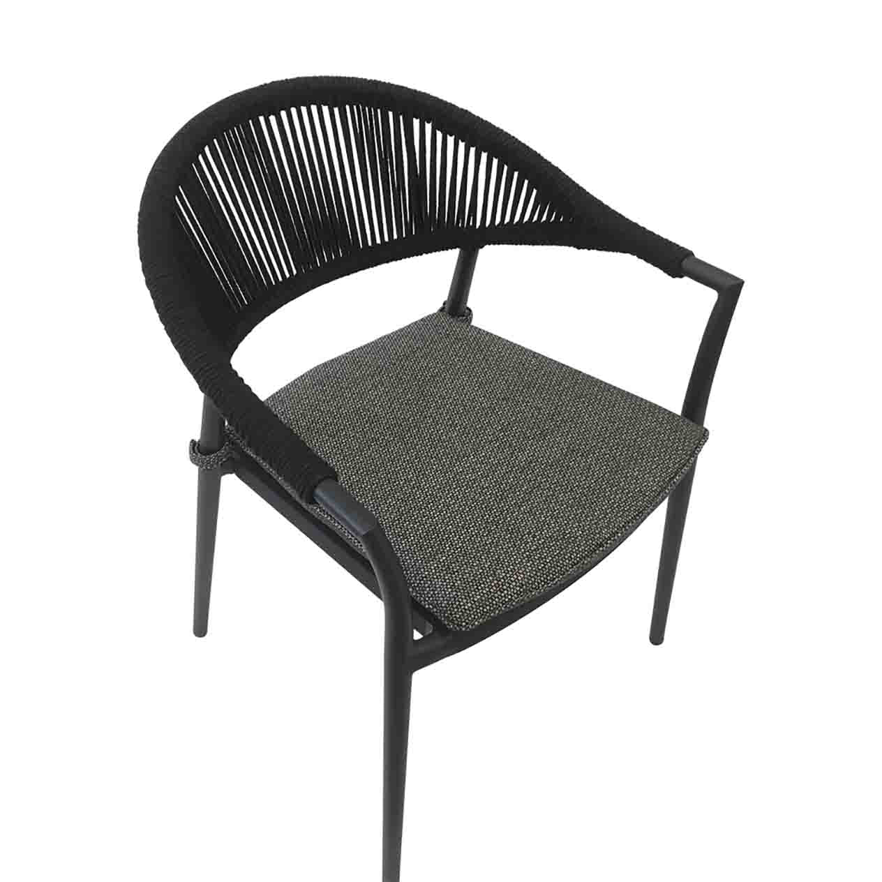 Neverland Side Table Windsor Chair Outdoor Balcony Setting - Image 4