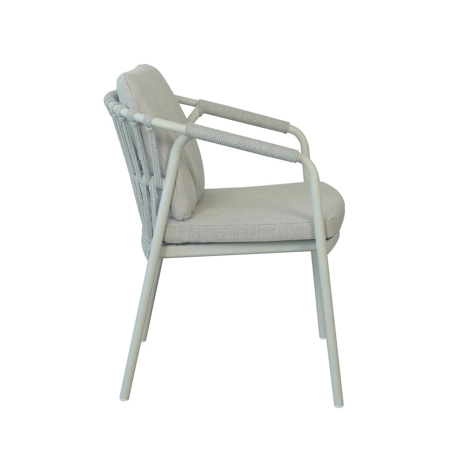 Oakland Rope Outdoor Dining Chair - Image 4