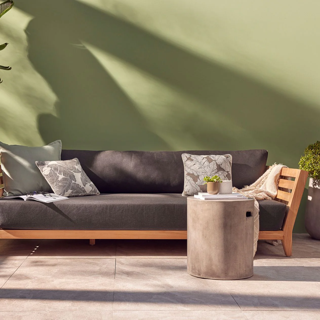Ottawa II 3 Seater Outdoor Teak Lounge - Image 5