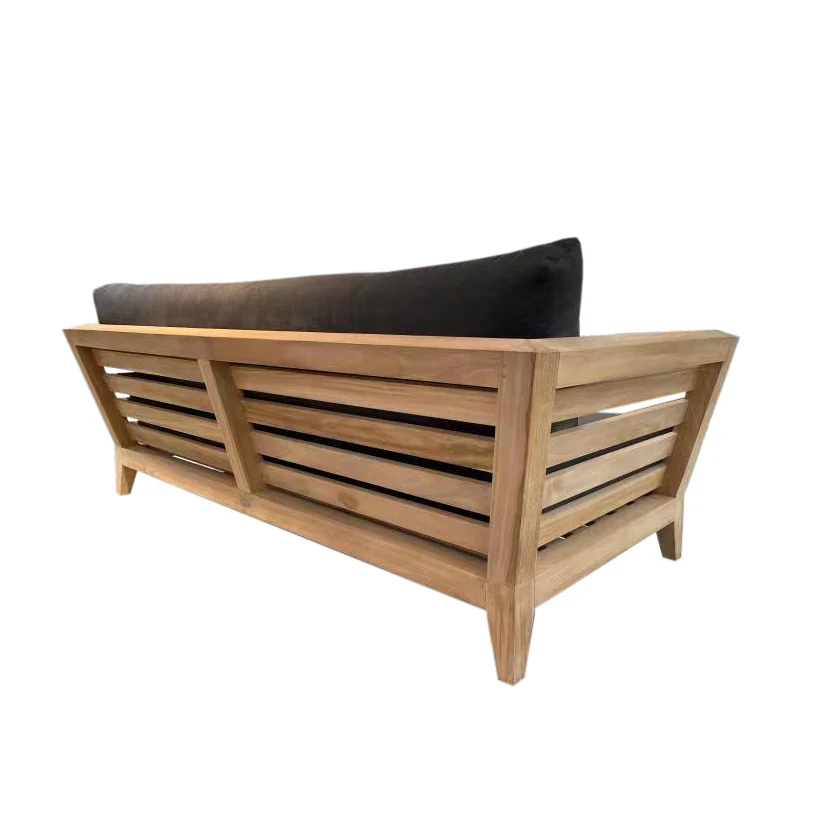 Ottawa II 3 Seater Outdoor Teak Lounge - Image 8