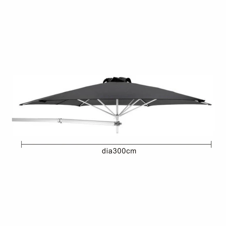Paraflex Outdoor Wall-Mount Hexagon Umbrella 300 cm - Image 7