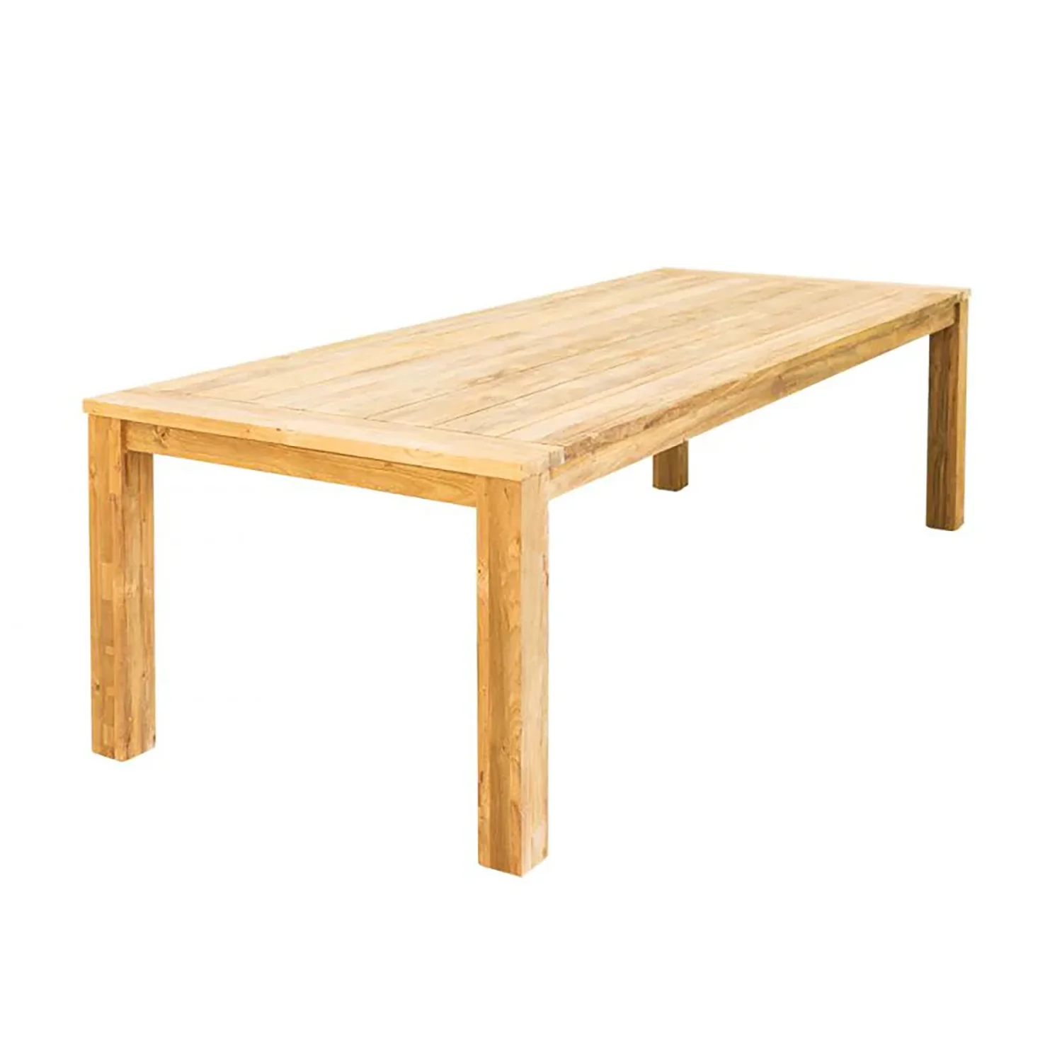 Polly Outdoor Recycled Teak Dining Table 250 cm - Image 3