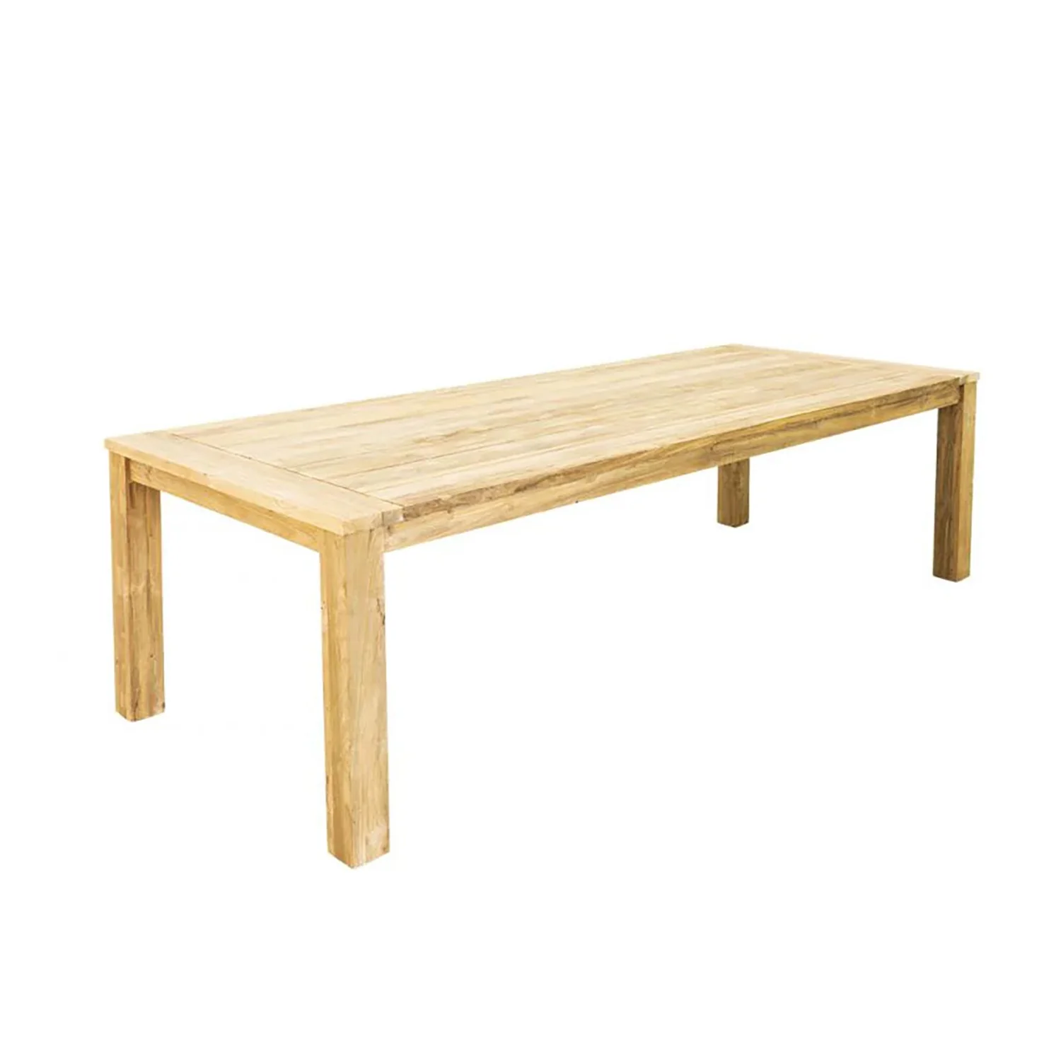 Polly Outdoor Recycled Teak Dining Table 250 cm - Image 4