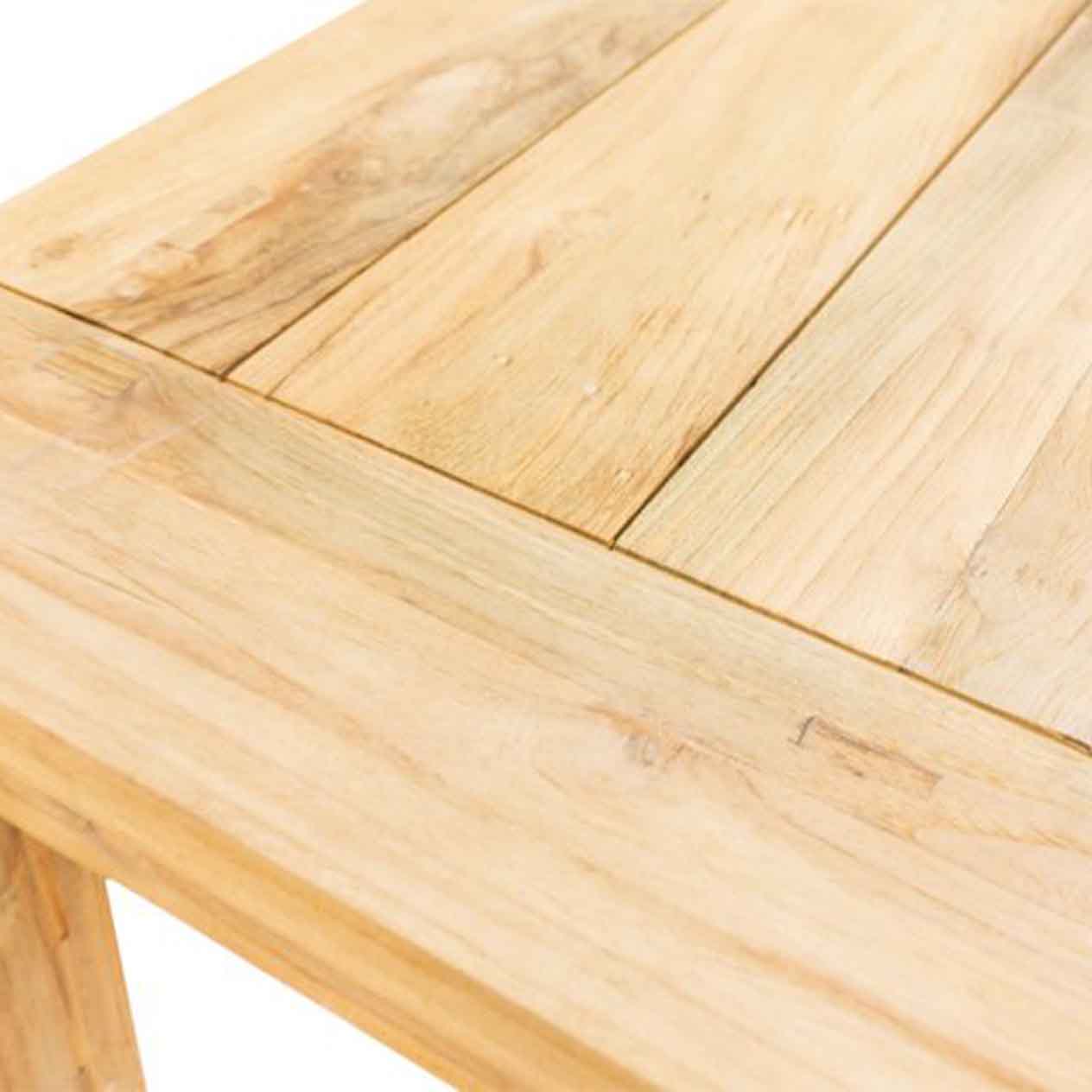 Polly Outdoor Recycled Teak Dining Table 250 cm - Image 5