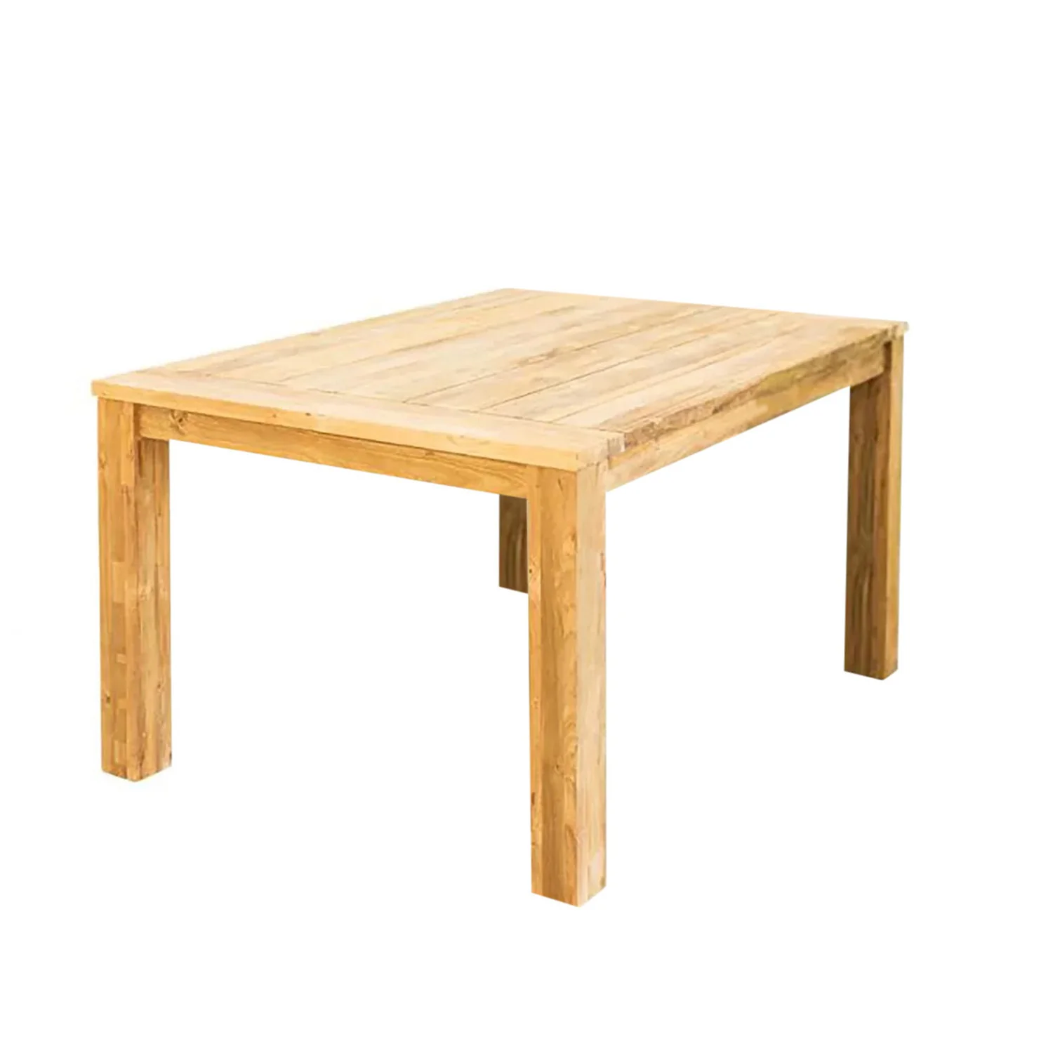 Polly Recycled Teak Outdoor Dining Table 100 cm
