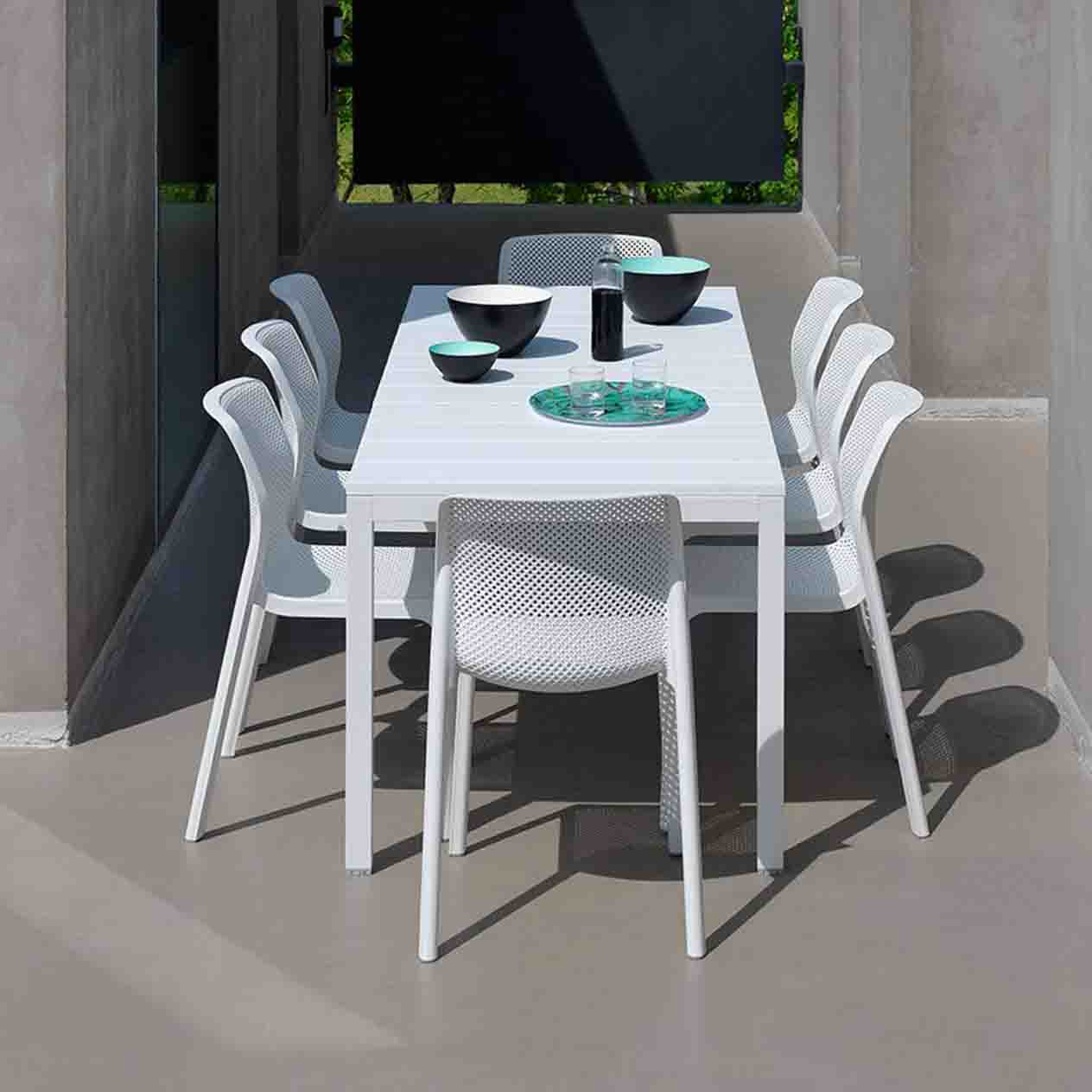 Nardi Bit Outdoor Resin Dining Chair - Image 5