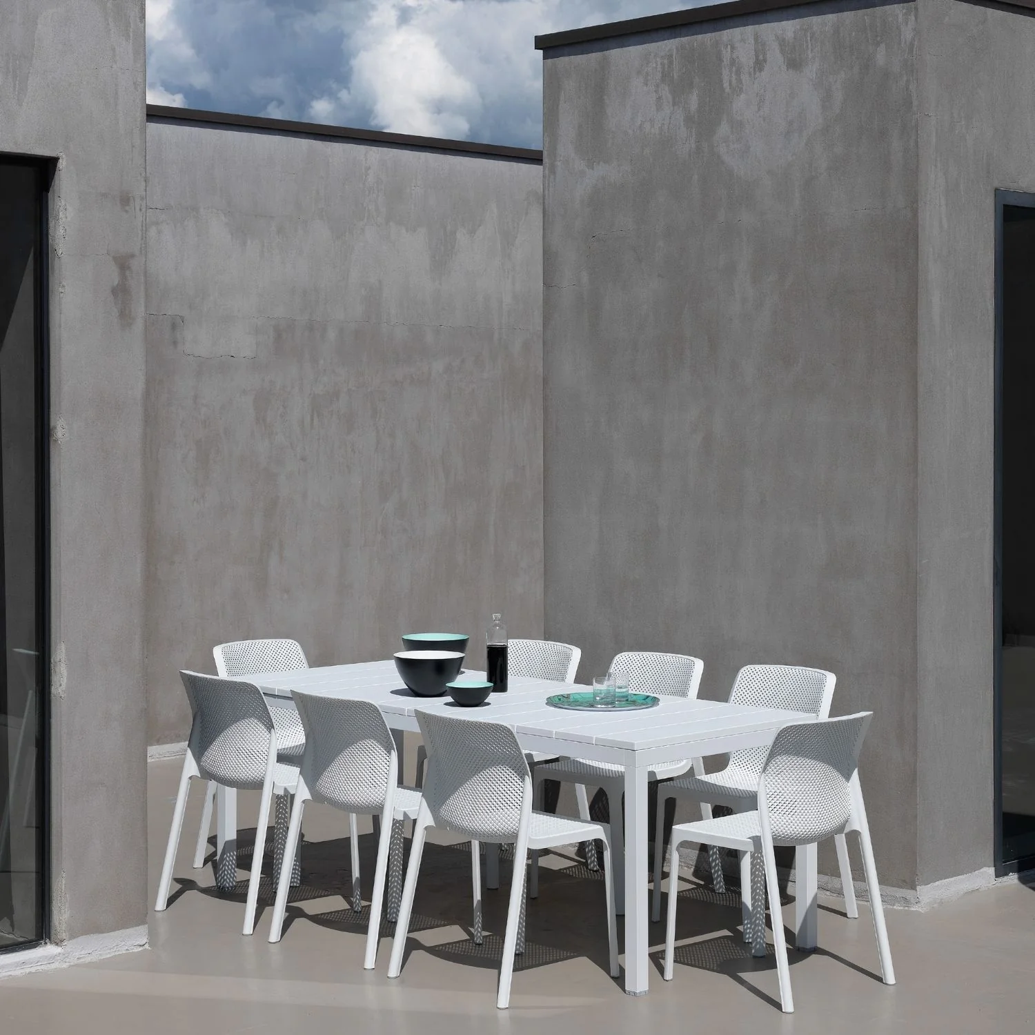 Nardi Bit Outdoor Resin Dining Chair - Image 7
