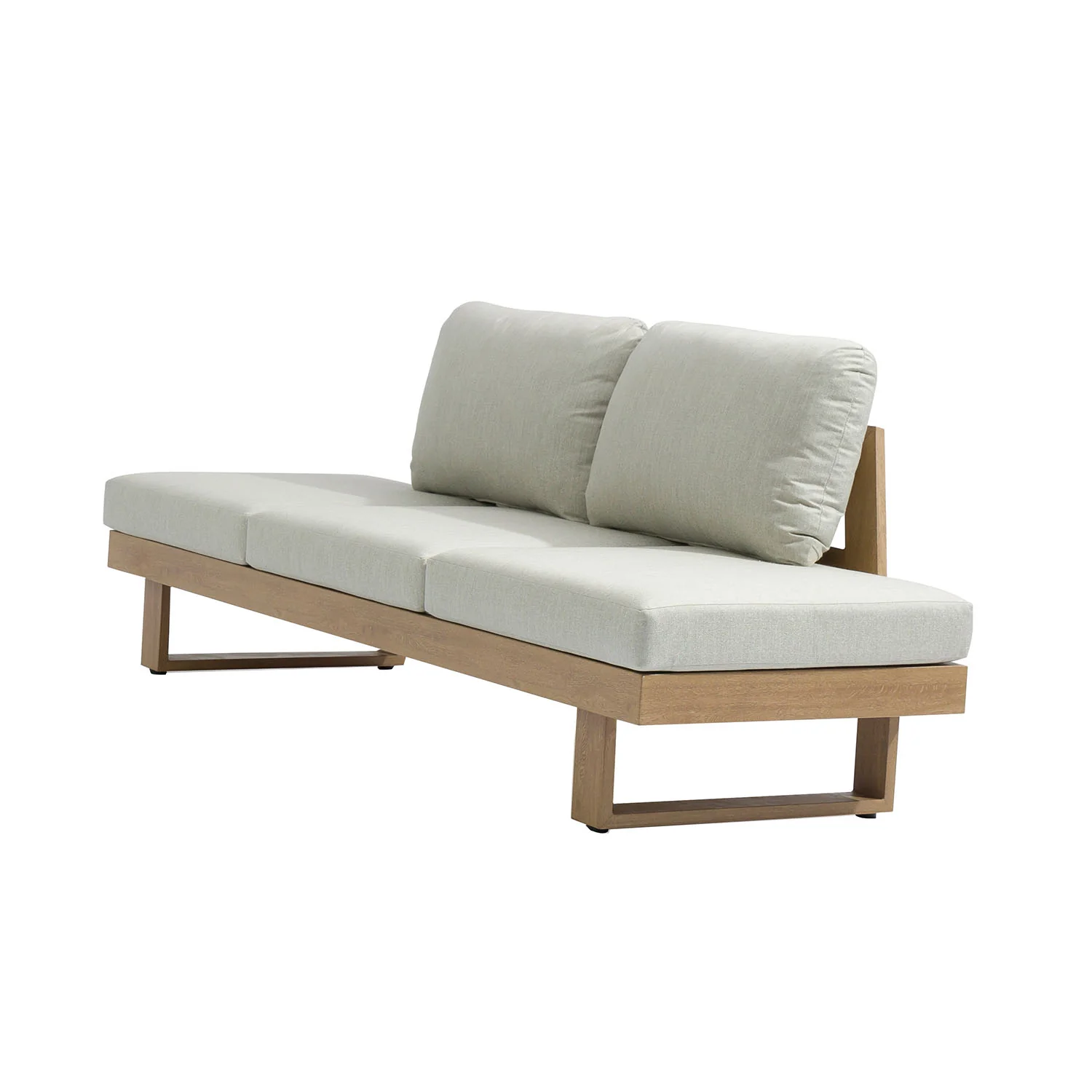 Seattle Aluminium Outdoor 3 Seater Lounge - Image 7