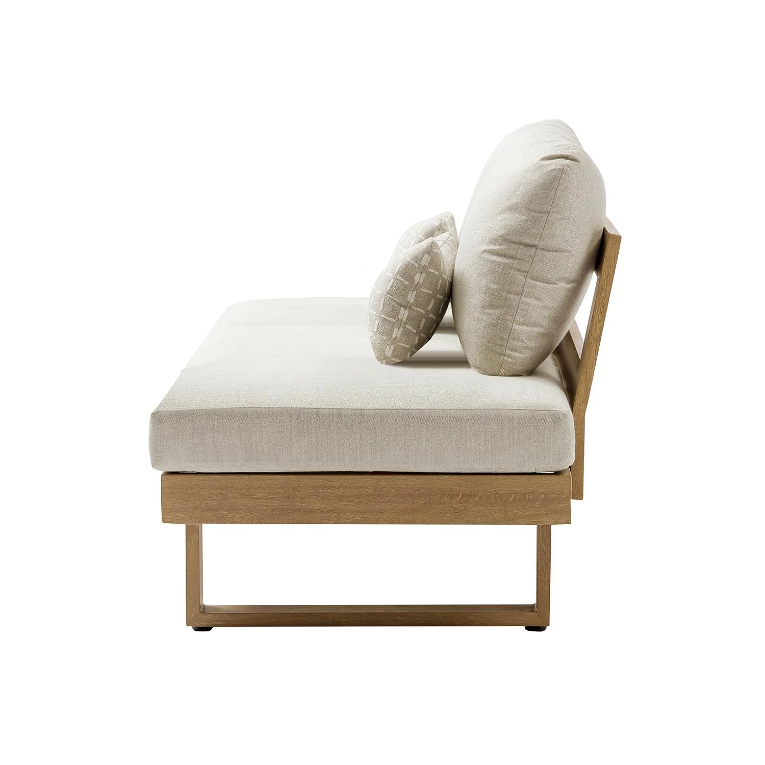 Seattle Aluminium Outdoor 3 Seater Lounge - Image 8