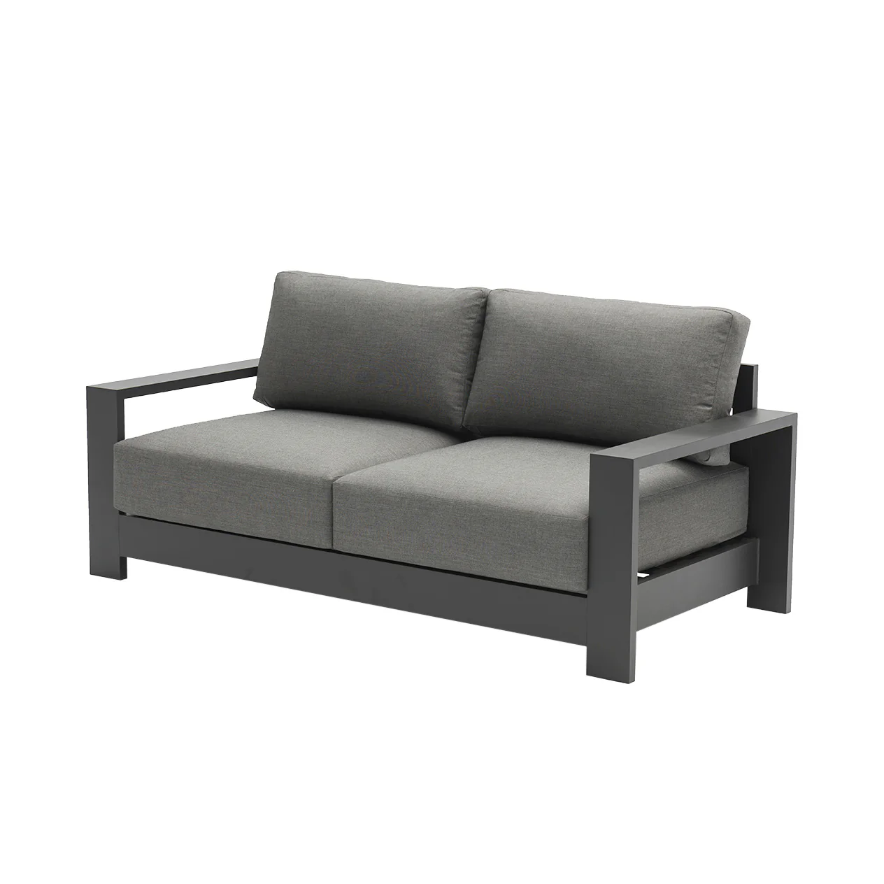 Skyline 2 Seater Outdoor Aluminium Lounge - Image 4