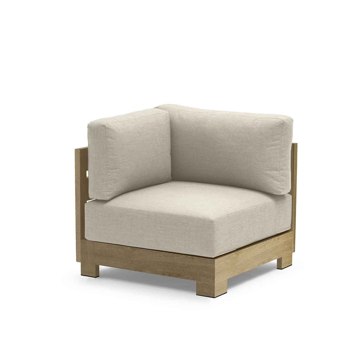 Skyline 4 Seater Aluminium Outdoor Modular Lounge Setting with Coffee Table - Image 6