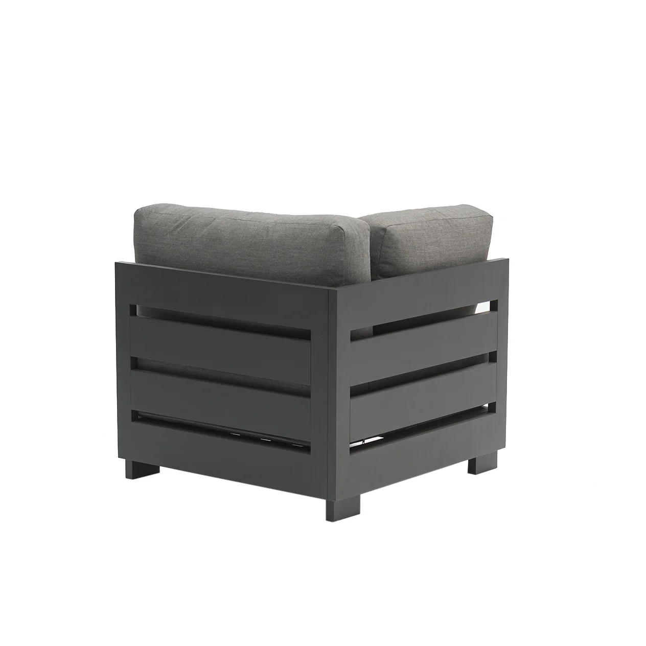Skyline 4 Seater Aluminium Outdoor Modular Lounge Setting with Coffee Table - Image 9