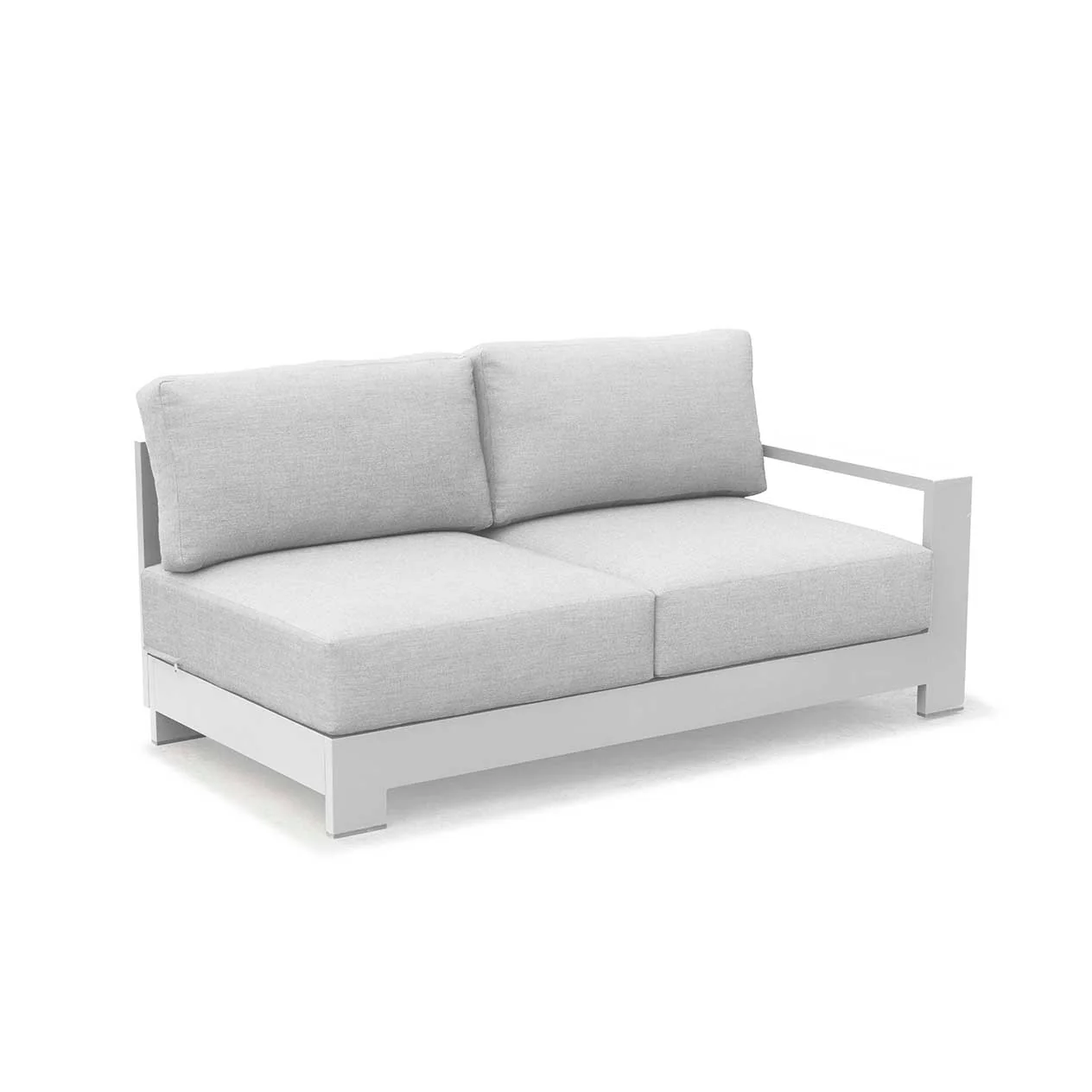Skyline 6 Seater Outdoor Aluminium Modular Lounge with Coffee Table - Image 8